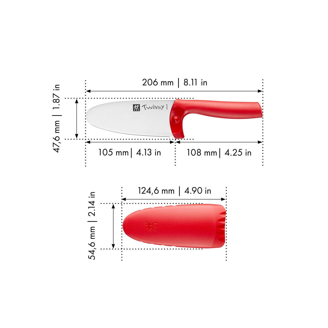 EAN 4009839546884 - ZWILLING TWINNY Acero inoxidable 1 pieza(s) Cuchillo de chef imagen 4