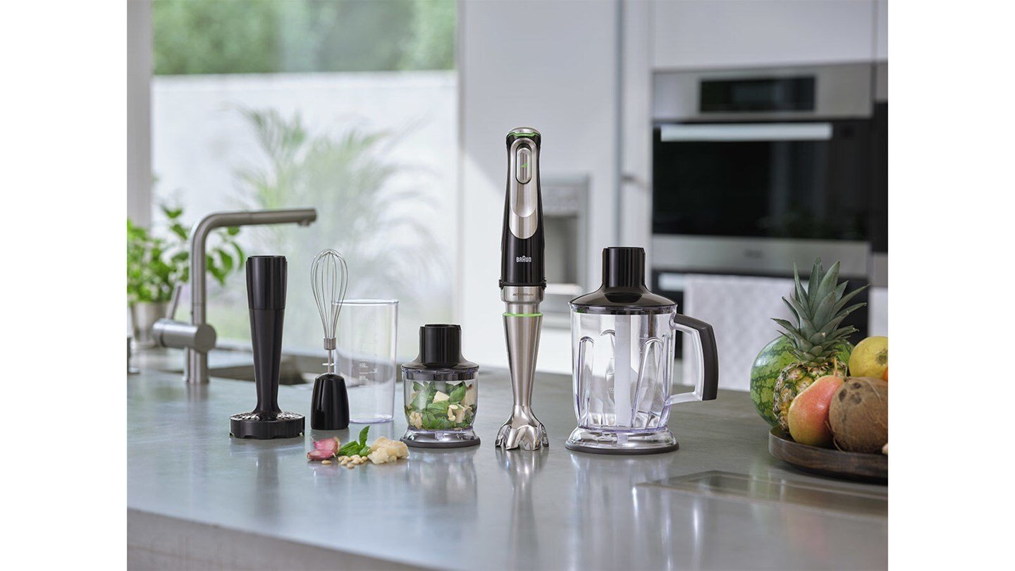 EAN 8021098775153 - Braun MultiQuick 9 MQ 9147X 0,6 L Batidora de inmersión 1200 W Negro, Acero inoxidable imagen 5