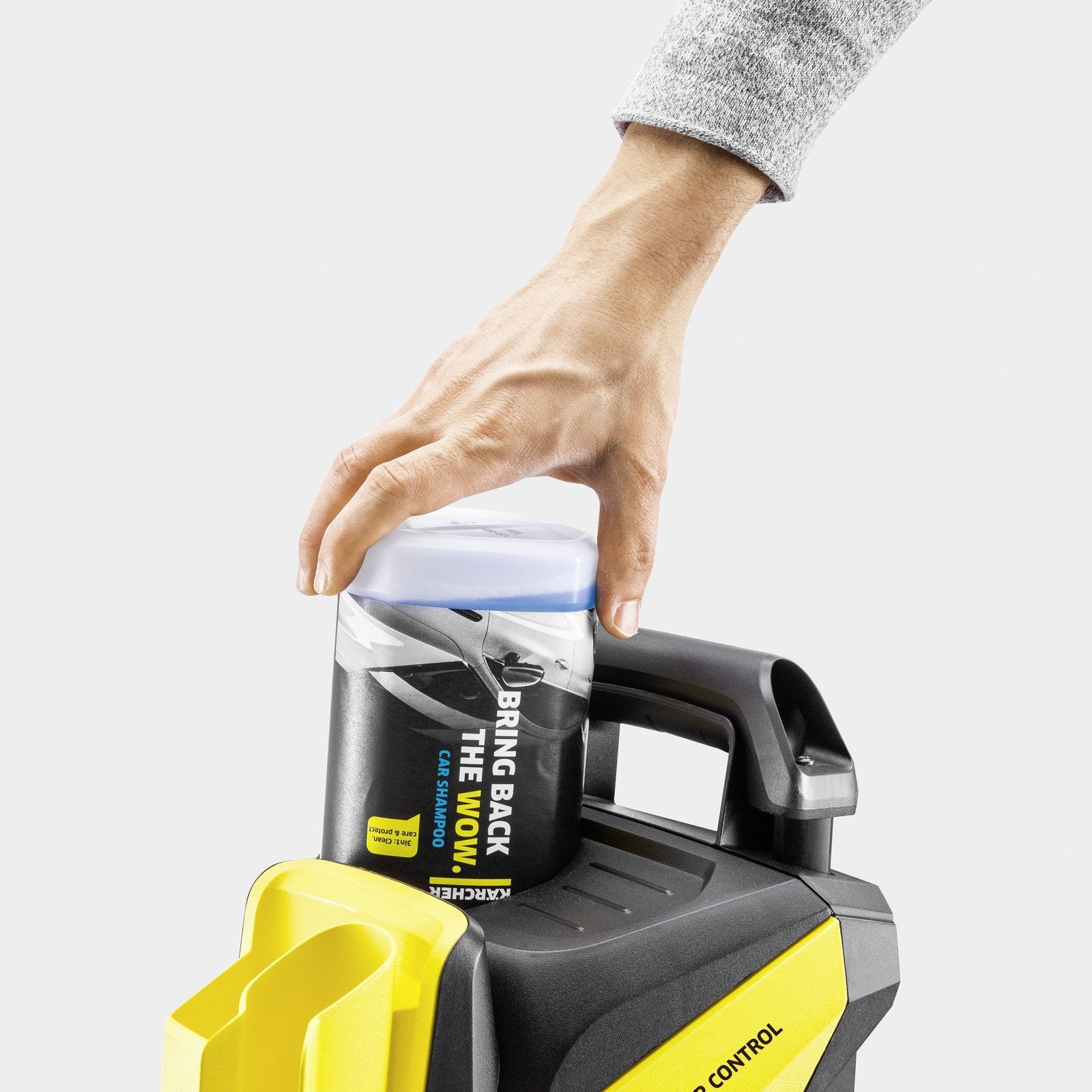 Hidrolimpiadora Kärcher K 4 Power Control Flex Home Vertical Eléctrico 420 L/H Negro, Amarillo