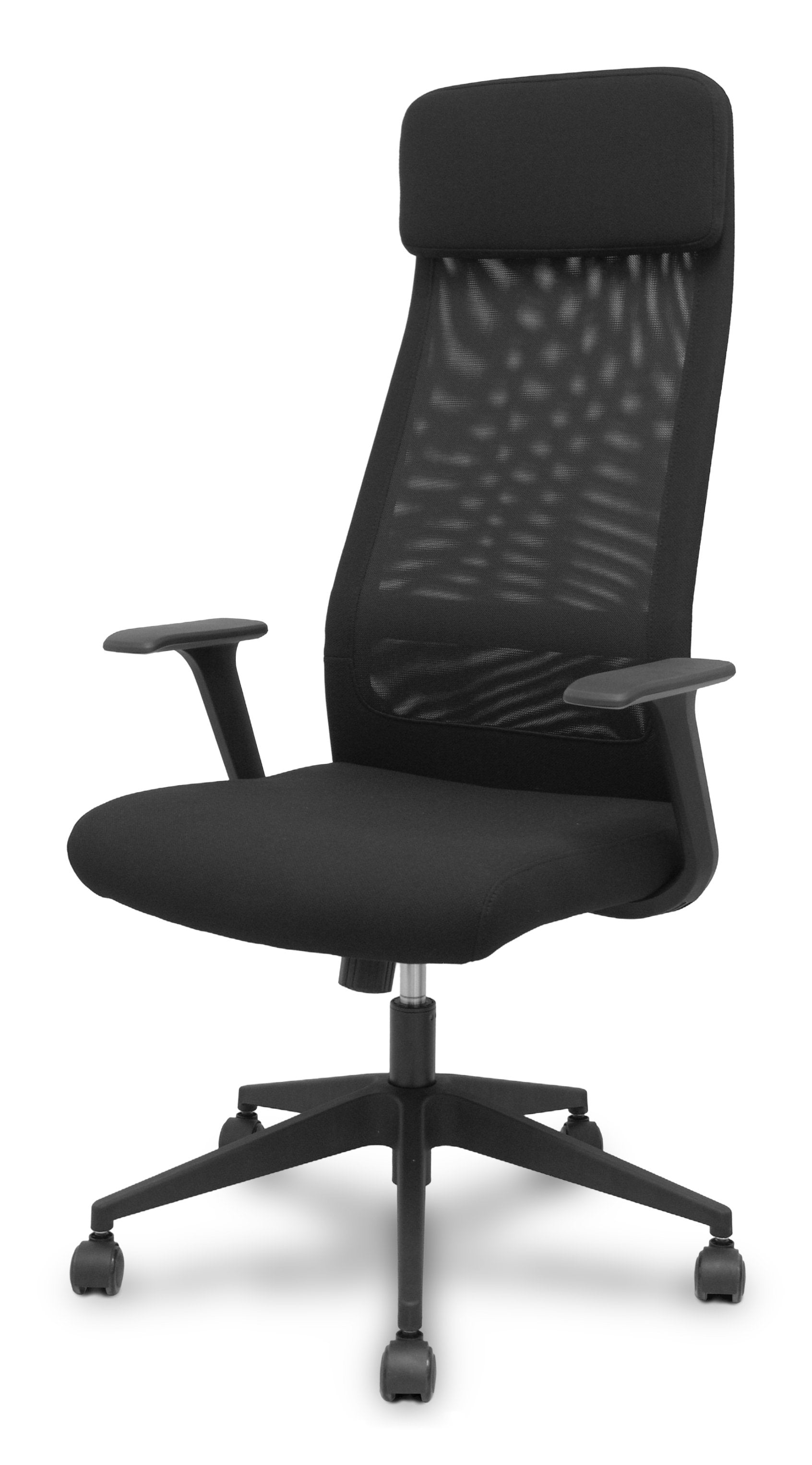 Piqueras Y Crespo Forol Silla Pro536 Basculante Tela Negra Brazos Fijos