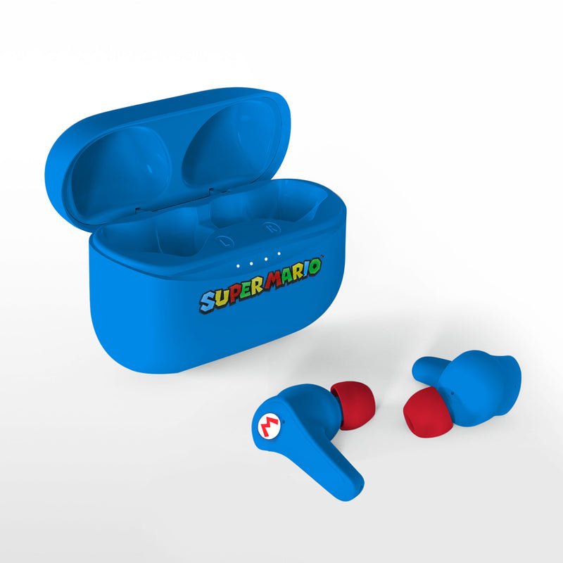 Auriculares Inalambricos Blue Super Mario Nintendo