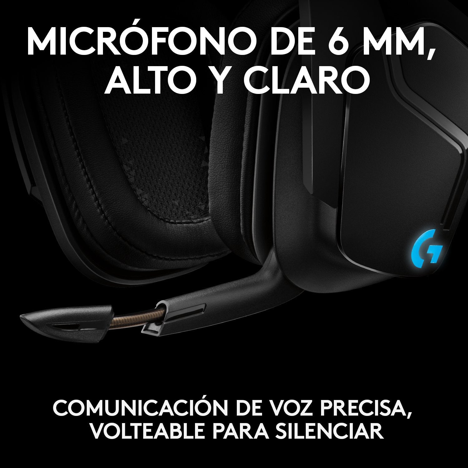 EAN 5099206081918 - Logitech G 981-000744 auricular y casco Auriculares Inalámbrico Diadema Juego Negro imagen 17