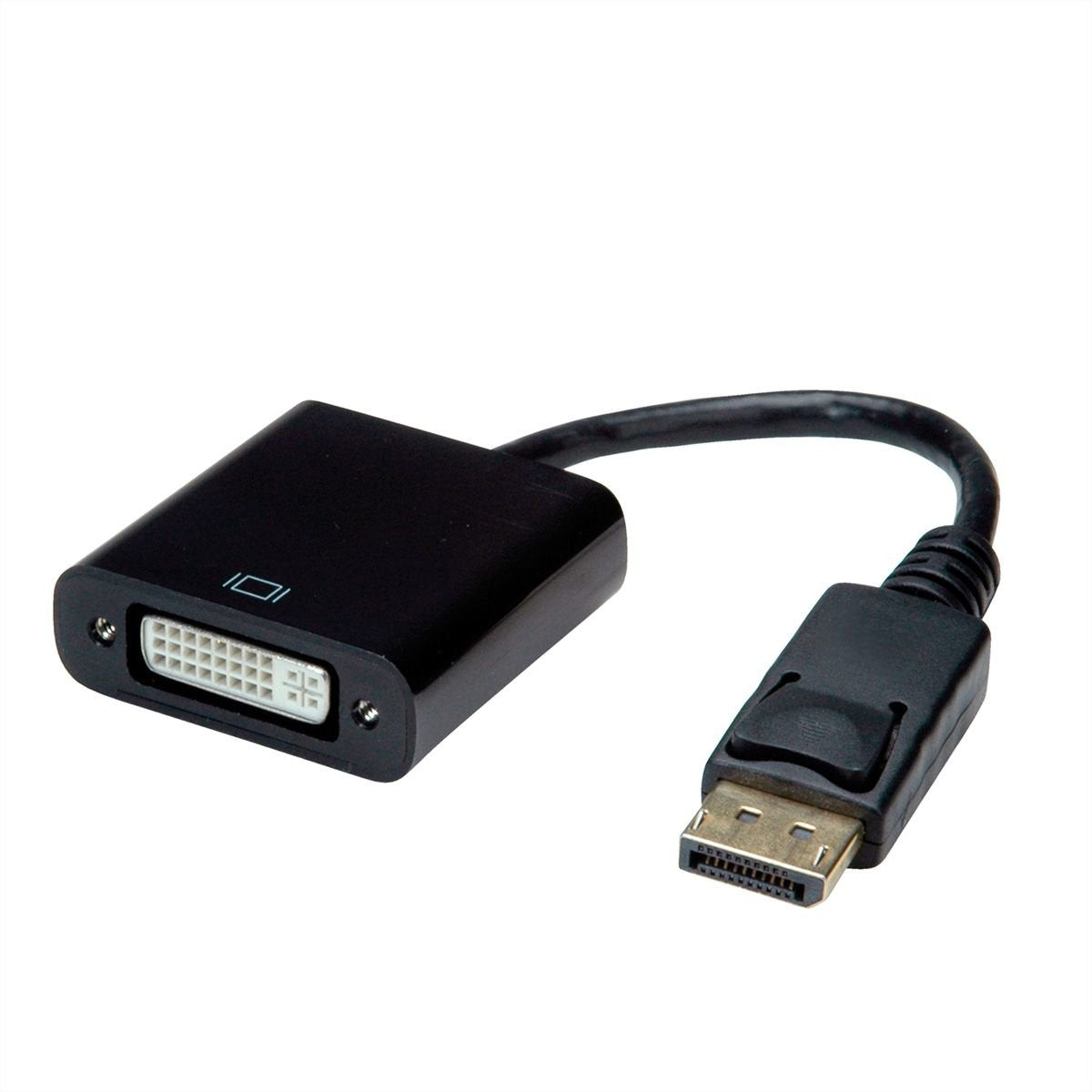 EAN 7630049610286 - VALUE 12.99.3137 adaptador de cable de vídeo 0,15 m DisplayPort DVI-D Negro imagen 2