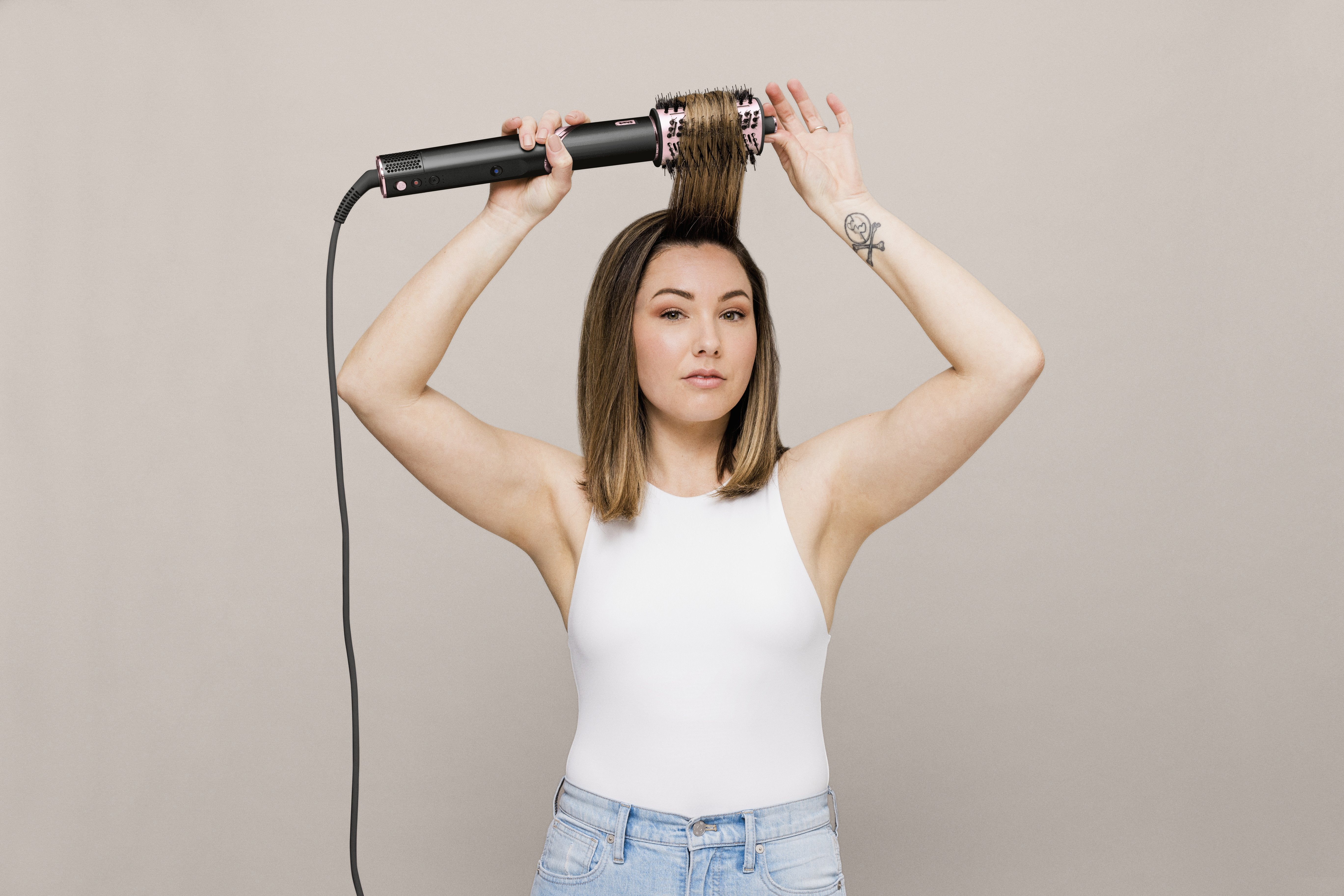 EAN 622356270601 - Shark FlexStyle HD424EU Herramienta de peinado con múltiples accesorios Caliente Negro, Oro rosa 1400 W 2, imagen 27