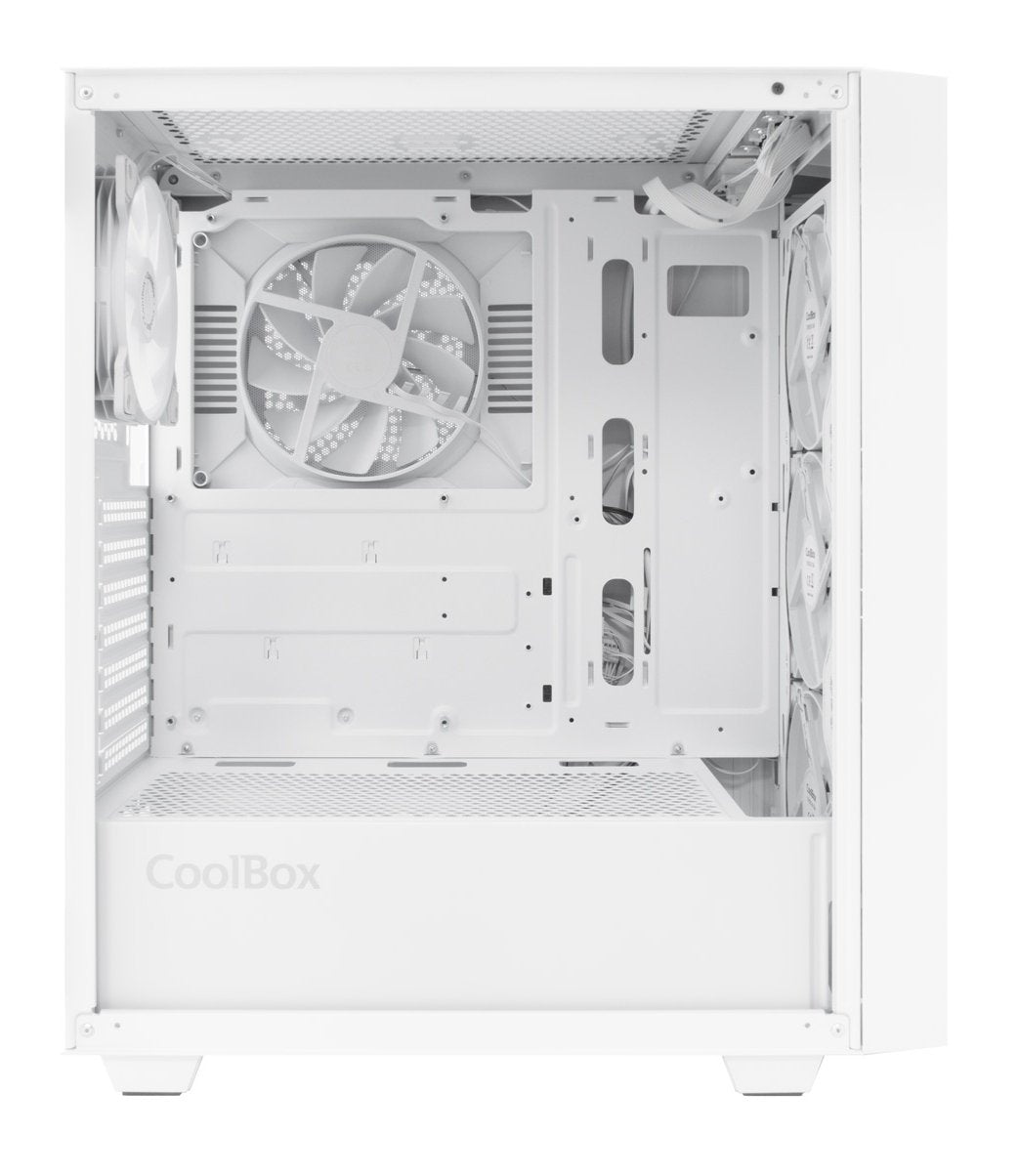 EAN 8436624420689 - CoolBox COO-CHA-GA300W-0 carcasa de ordenador Torre Blanco imagen 3