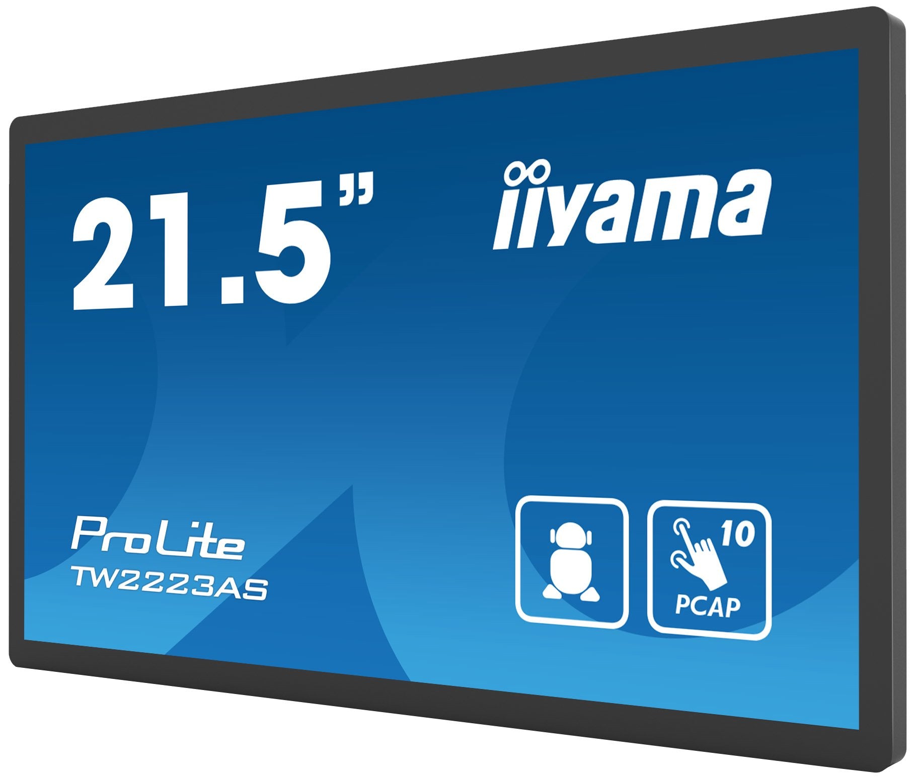 EAN 4948570124787 - iiyama TW2223AS-B2 pantalla para PC 54,6 cm (21.5") 1920 x 1080 Pixeles Full HD Pantalla táctil Negro imagen 5