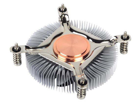 Silverstone Nitrogon Cpu Cooler Sst-Nt07-115x 80mm Pwm, Low Profile, Intel