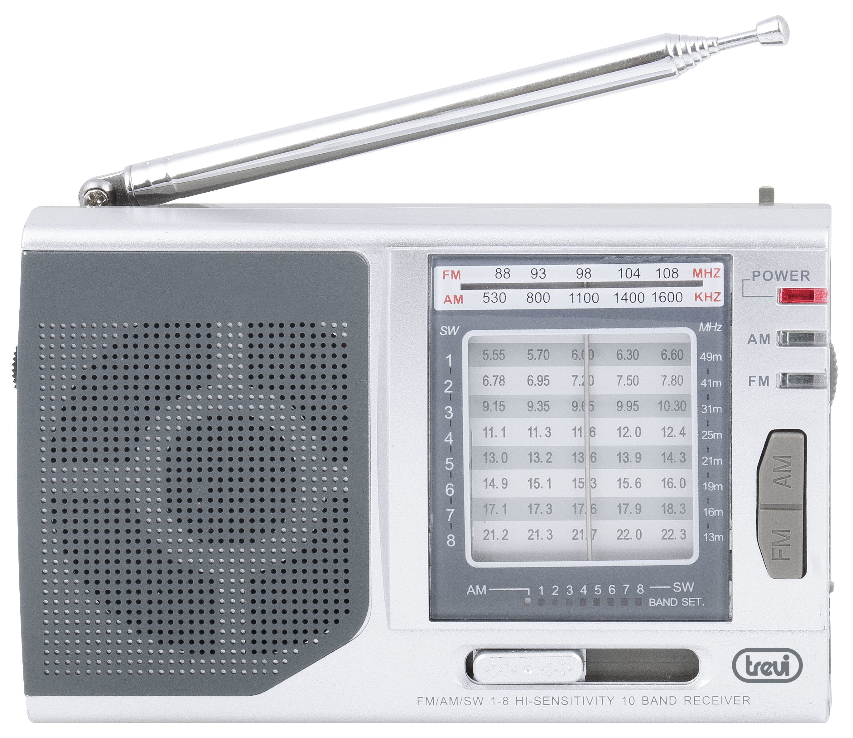 EAN 8011000021263 - Trevi MB 728 Portátil Analógica Plata imagen 1
