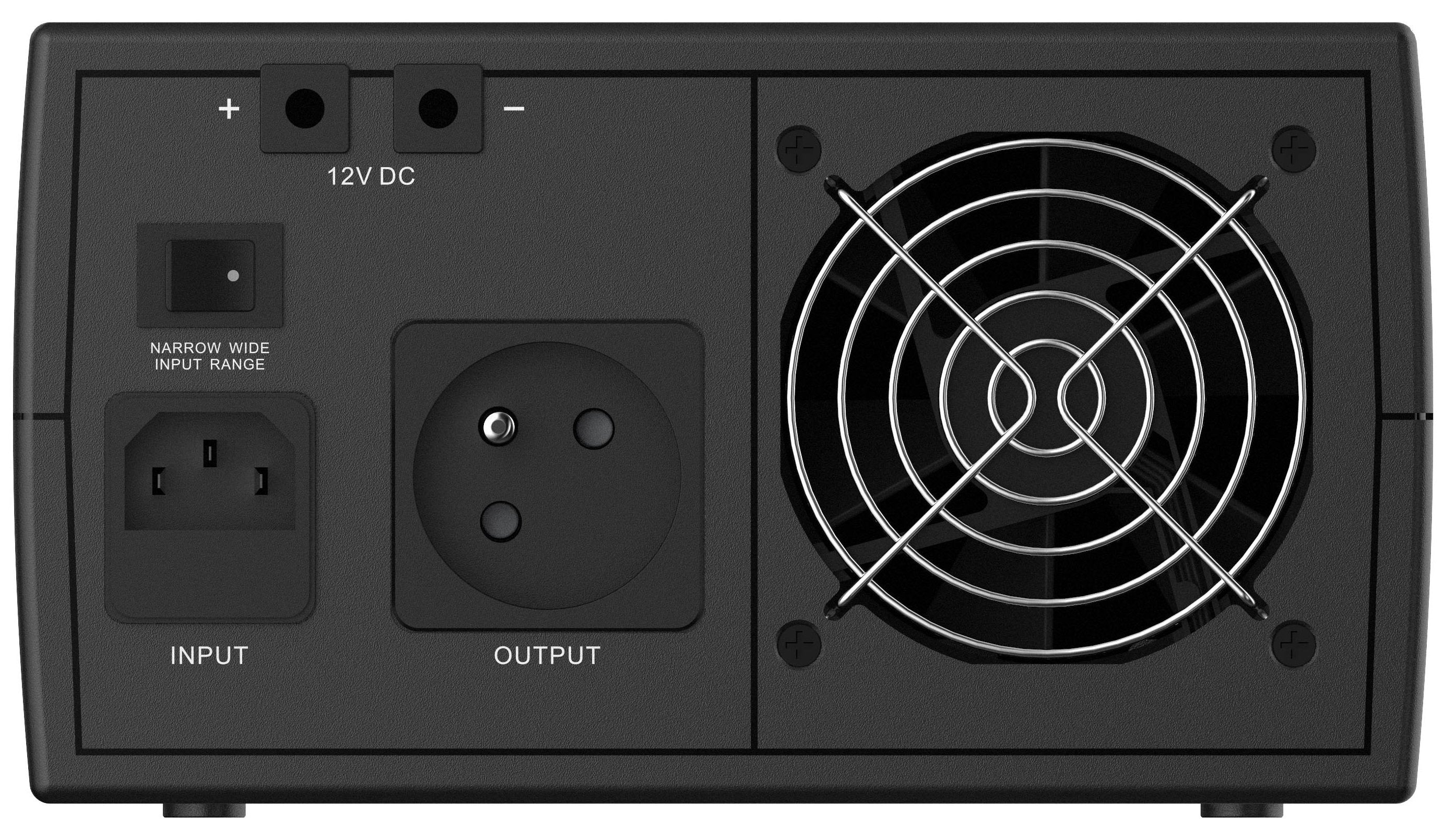 EAN 4260074981117 - PowerWalker Inverter 650 SW FR sistema de alimentación ininterrumpida (UPS) En espera (Fuera de línea) o imagen 2