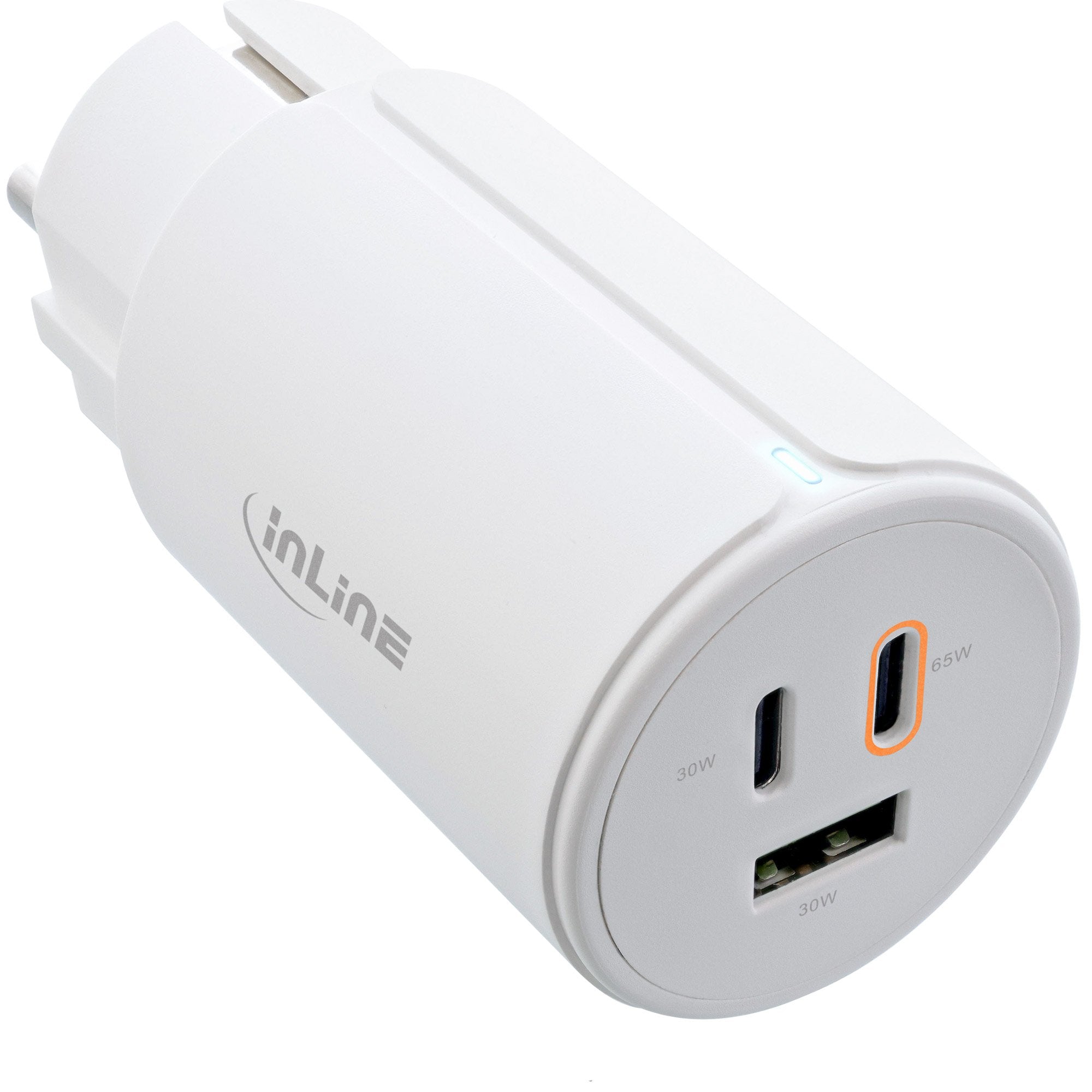 Inline 31506g Cargador De Dispositivo Móvil Universal Blanco Corriente Alterna Carga Rápida Interior