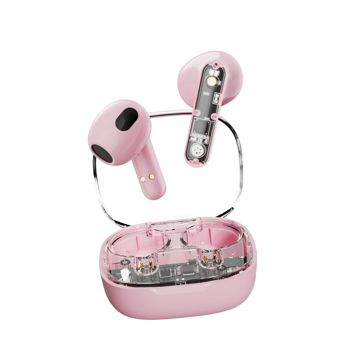 Streetz Bt Tws In-Ear KopfhRer Transparent Pink