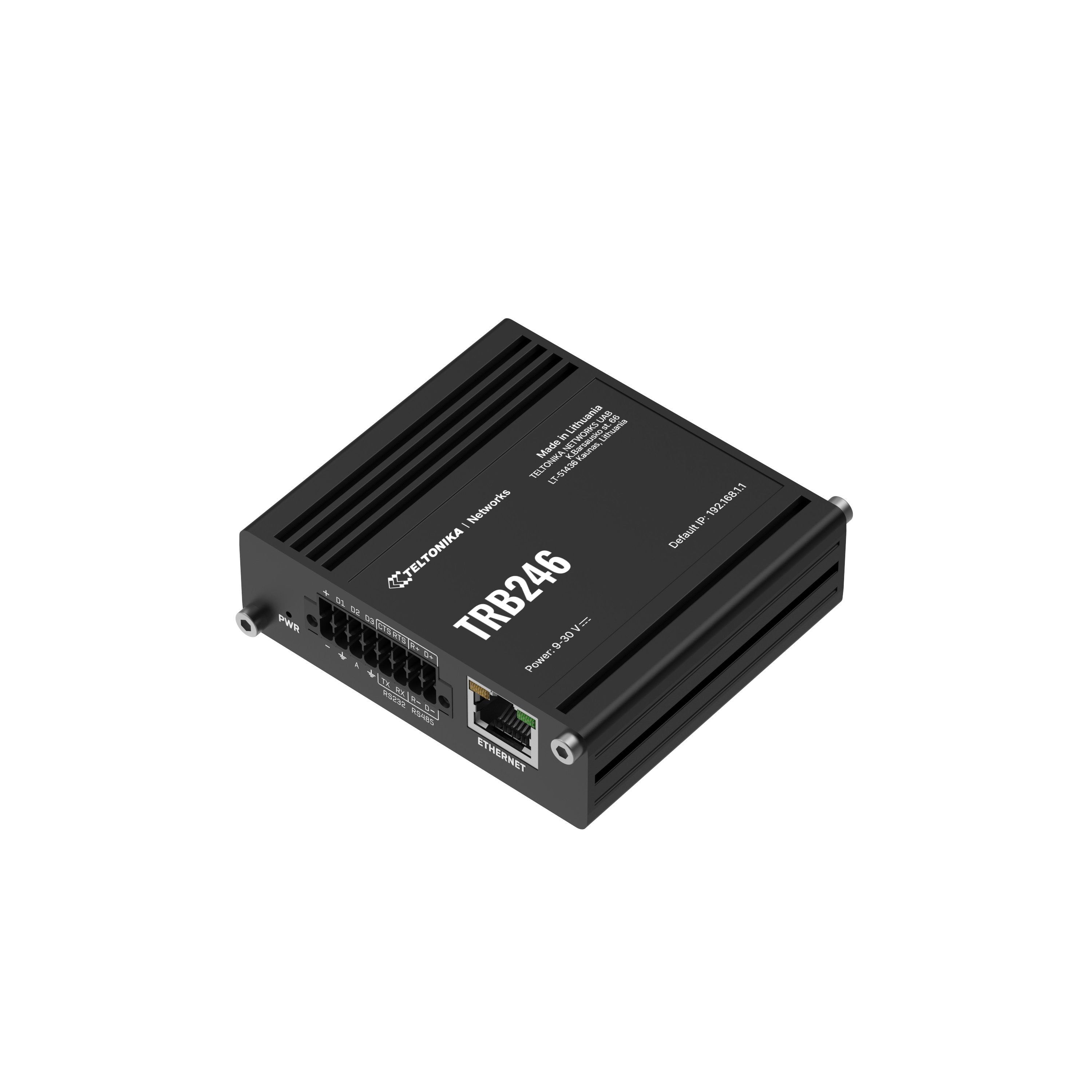 EAN 4779051841844 - Teltonika NETWORKS TRB246 4G/LTE Industrial IoT Gateway Puerta de enlace de red móvil imagen 3