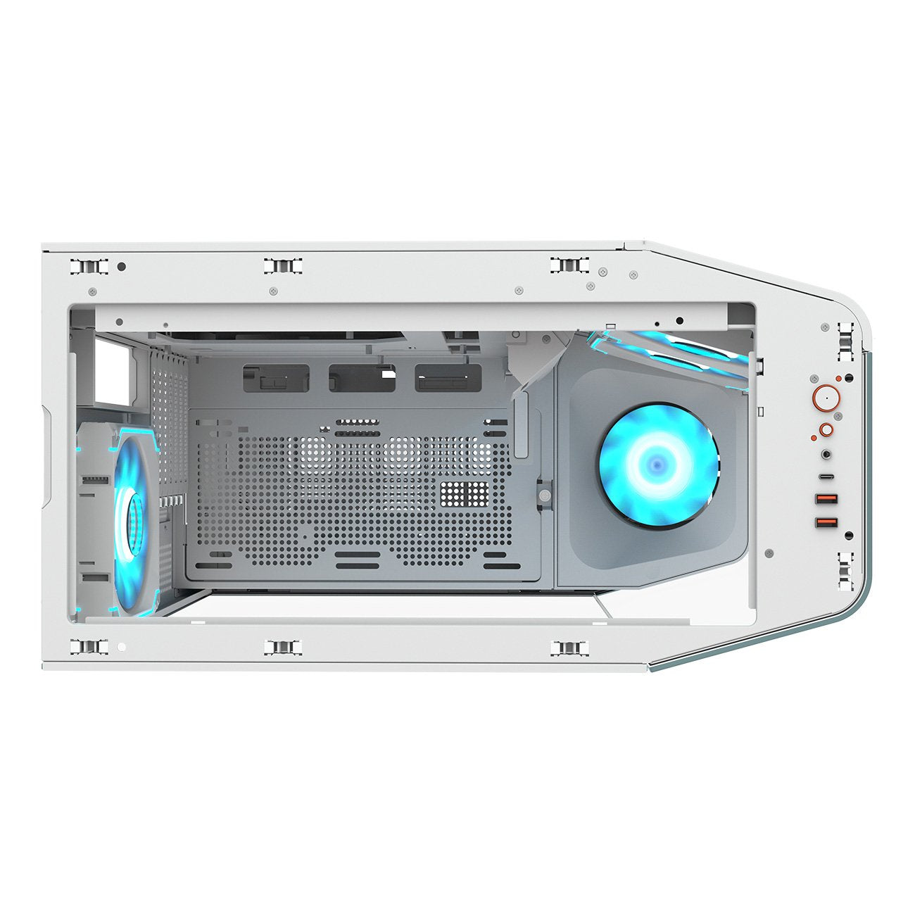 Cougar Semitorre Fv270 Rgb Blanco