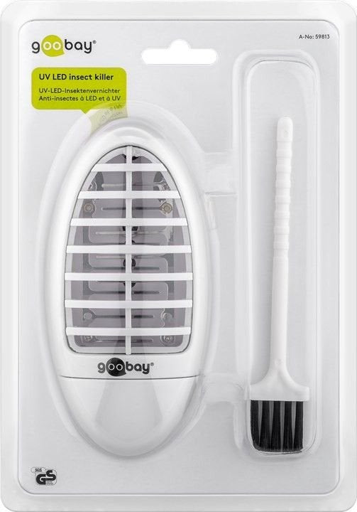 Mata Insectos Con Led Uv, Trampa Eléctrica Para Insectos Con Led Uv Para Uso En Interiores