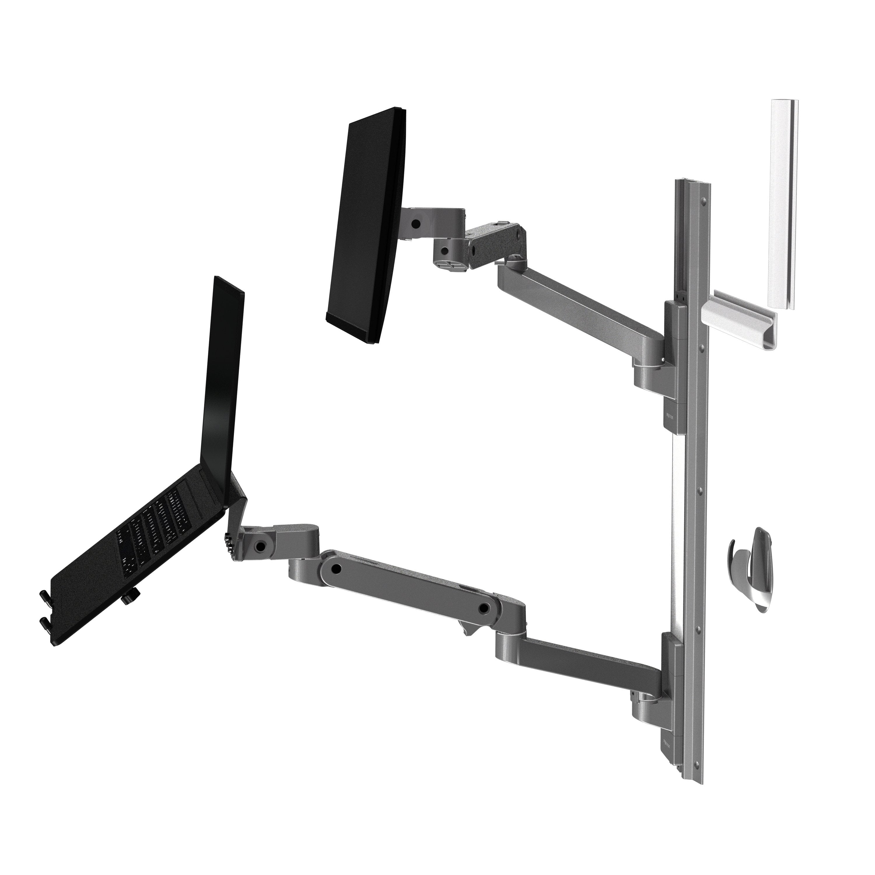 EAN 698833092103 - Ergotron LX Pro Series 45-696-293 soporte para monitor 86,4 cm (34") Pared Gris Oscuro imagen 11