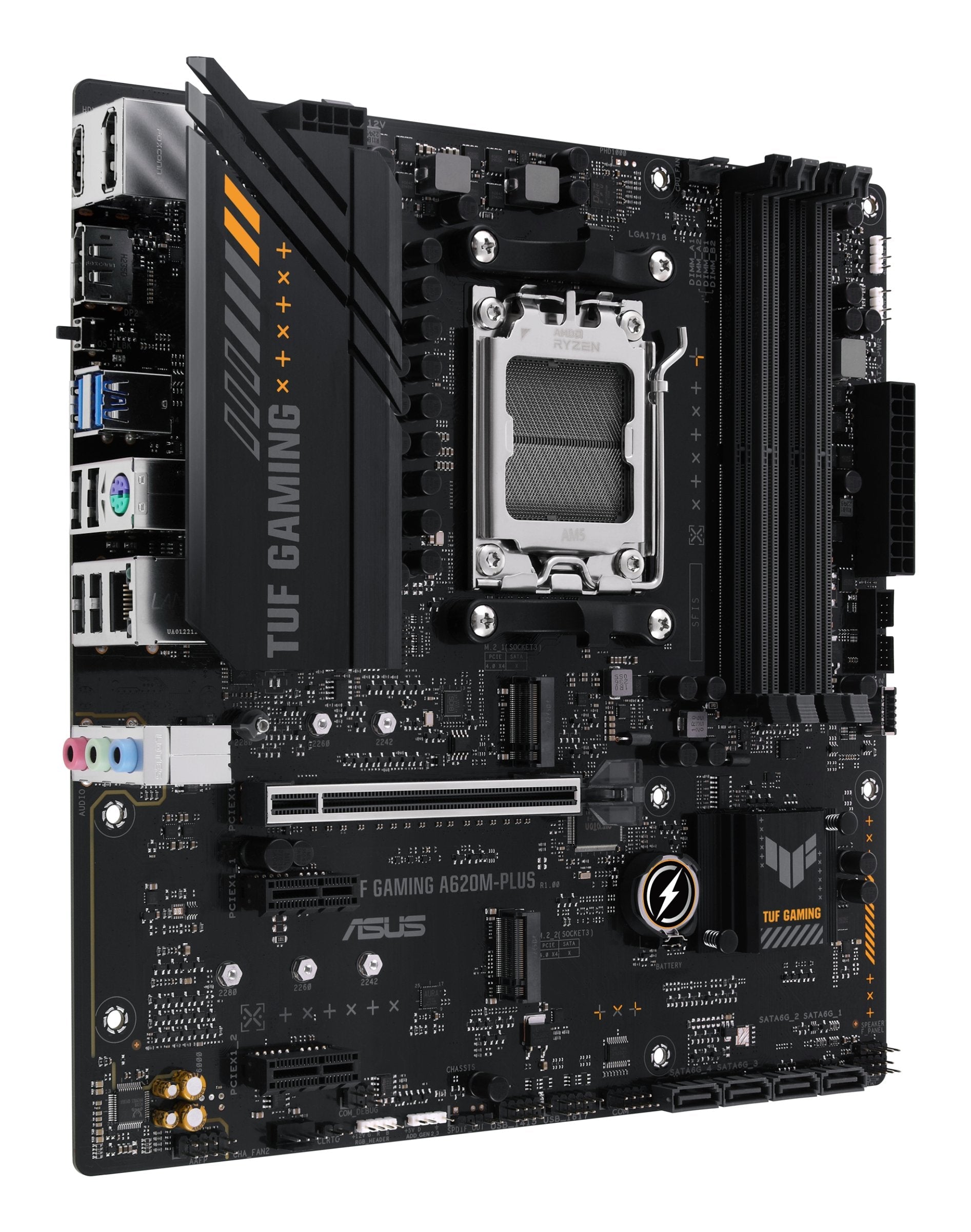 Placa Base Asus Tuf Gaming A620m-Plus Amd,Am5,Ddr5,Matx