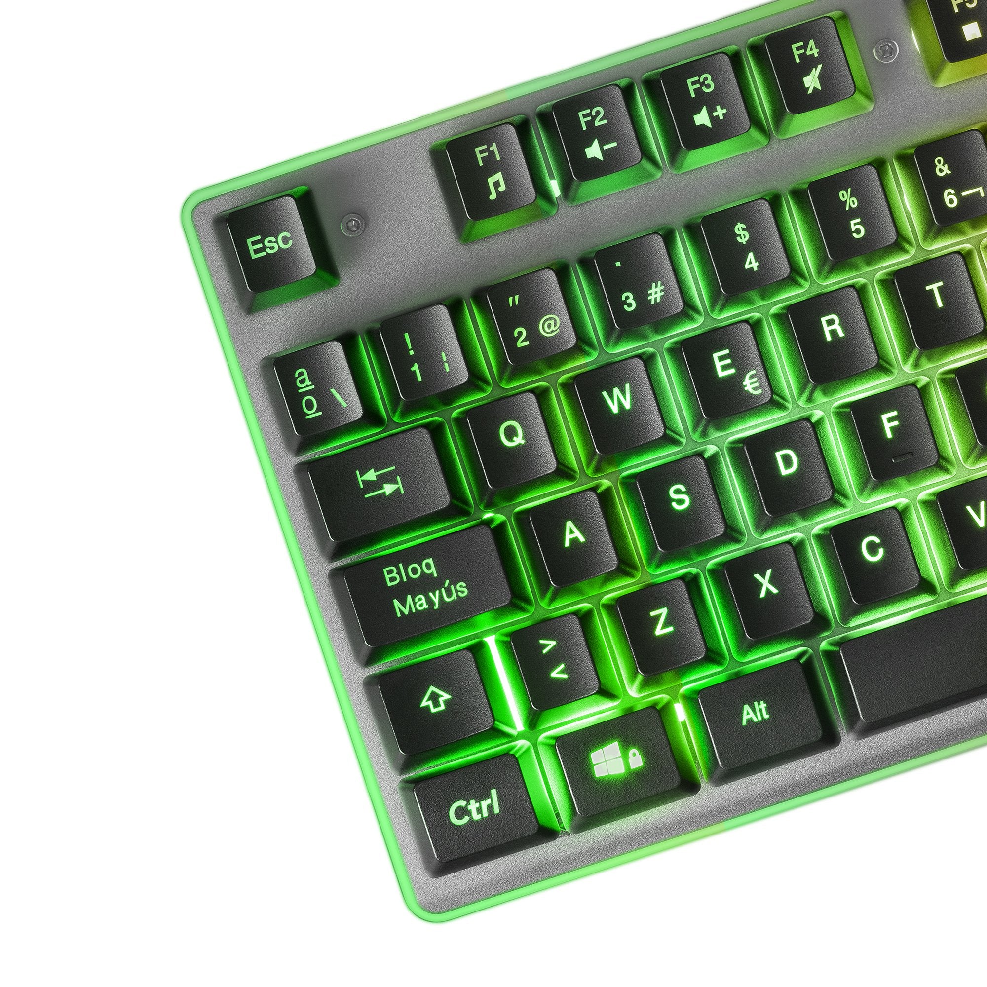 EAN 4710562758917 - Mars Gaming MK220PT teclado Juego USB Negro, Gris imagen 4