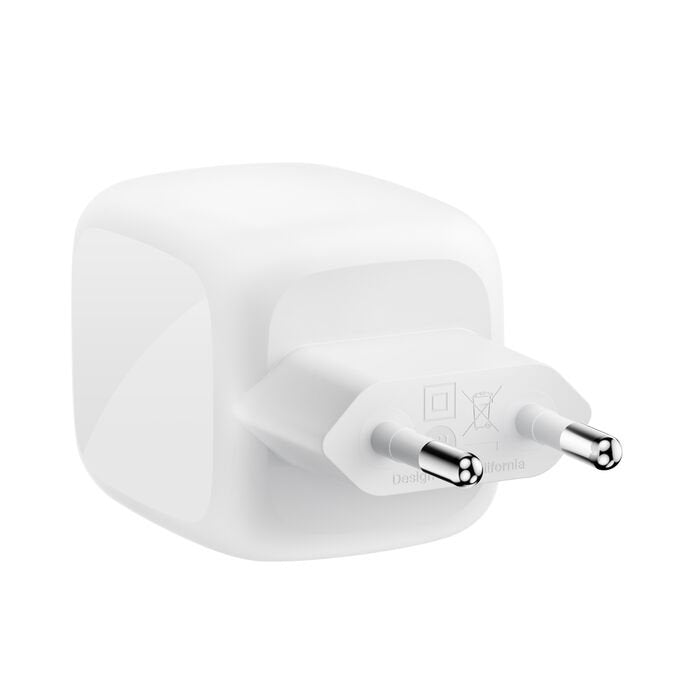 Belkin Ladegerät Dual Usb-C 67w Pd Pps+2m Kabel Wch020kq2mwh-B6