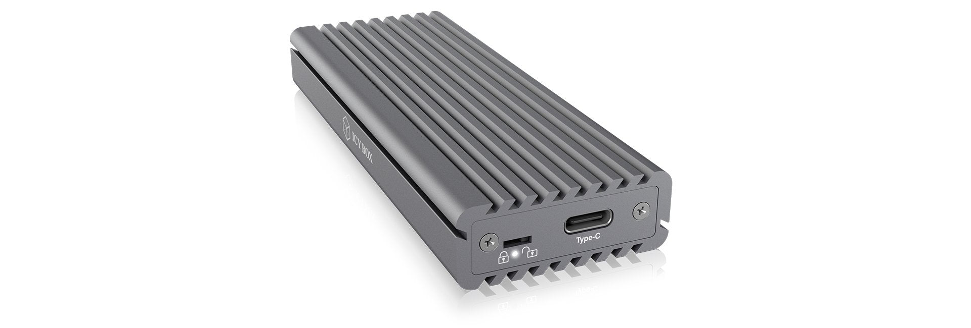 Icy Box Ib-1817m-C31 M.2 Caja Externa Para Unidad De Estado Sólido (Ssd) Gris
