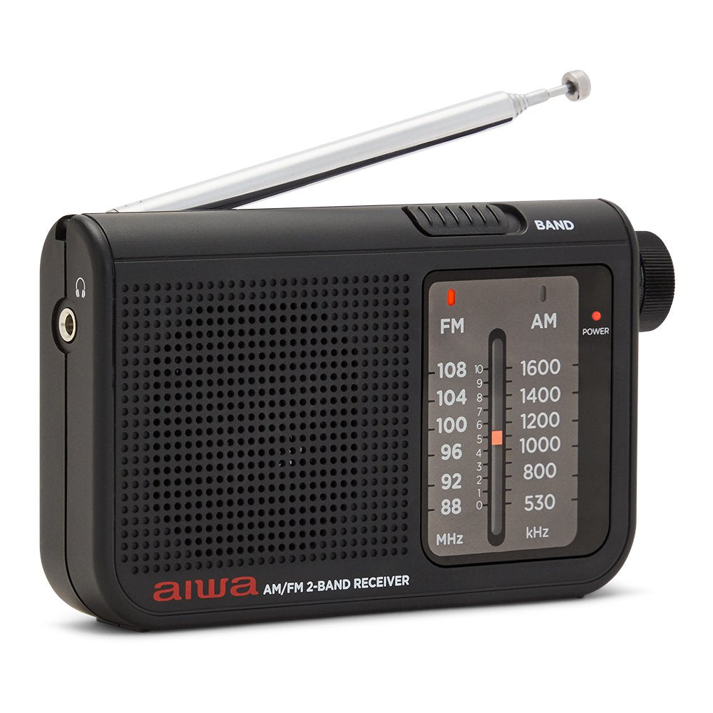 Radio Portátil Aiwa Rs-55bk Negra