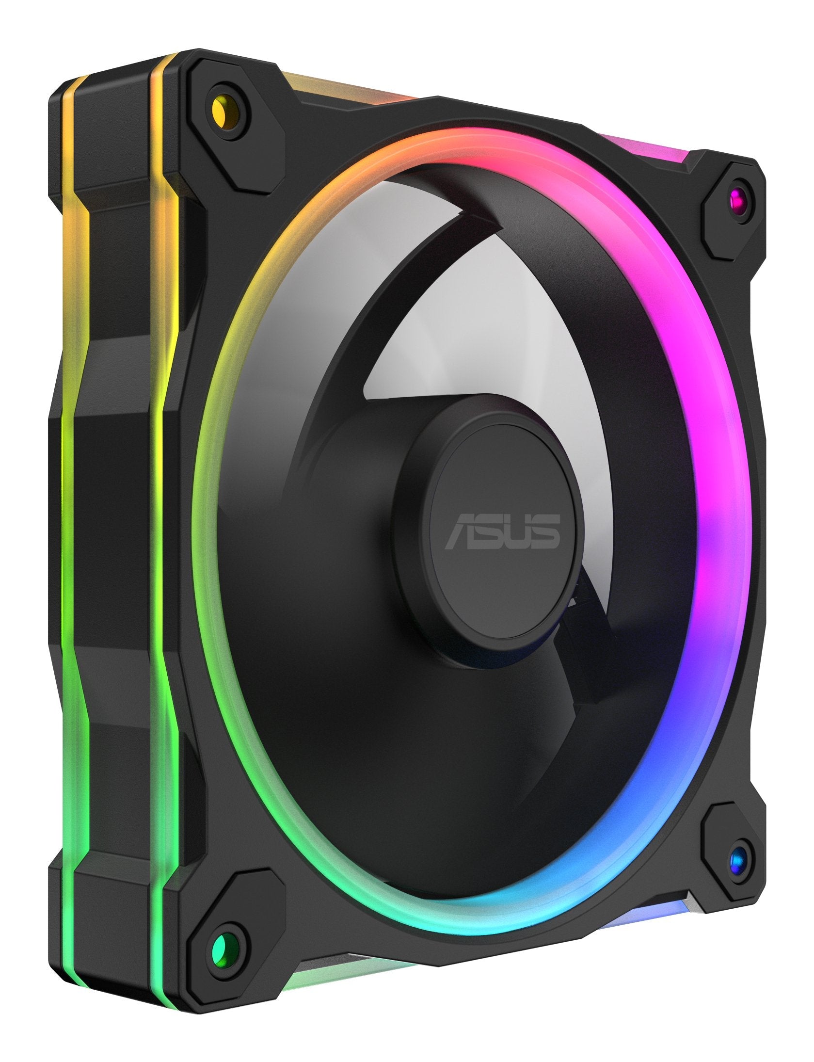 Ventilador Pc Asus Prime Mr120 Fan Argb Negro 3in1