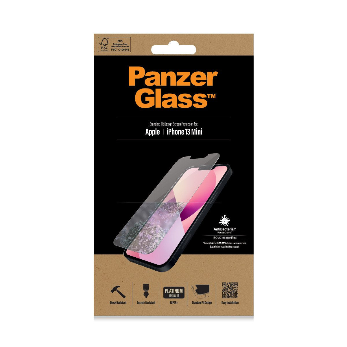 Protector Pantalla Panzerglass Apple Iphone 13 Mini 5.4 "Ab