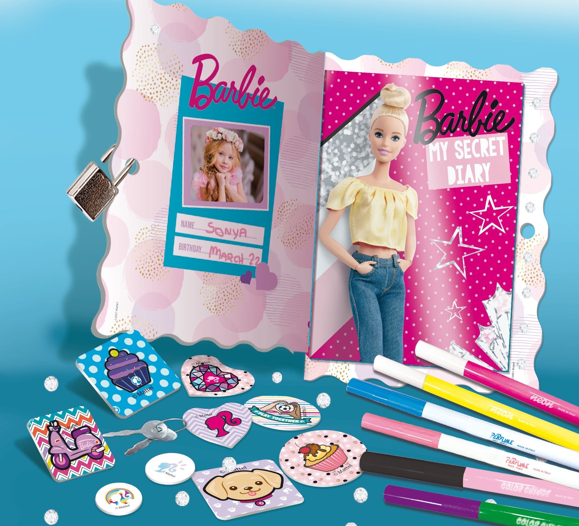 Lisciani My Secret Diary Barbie