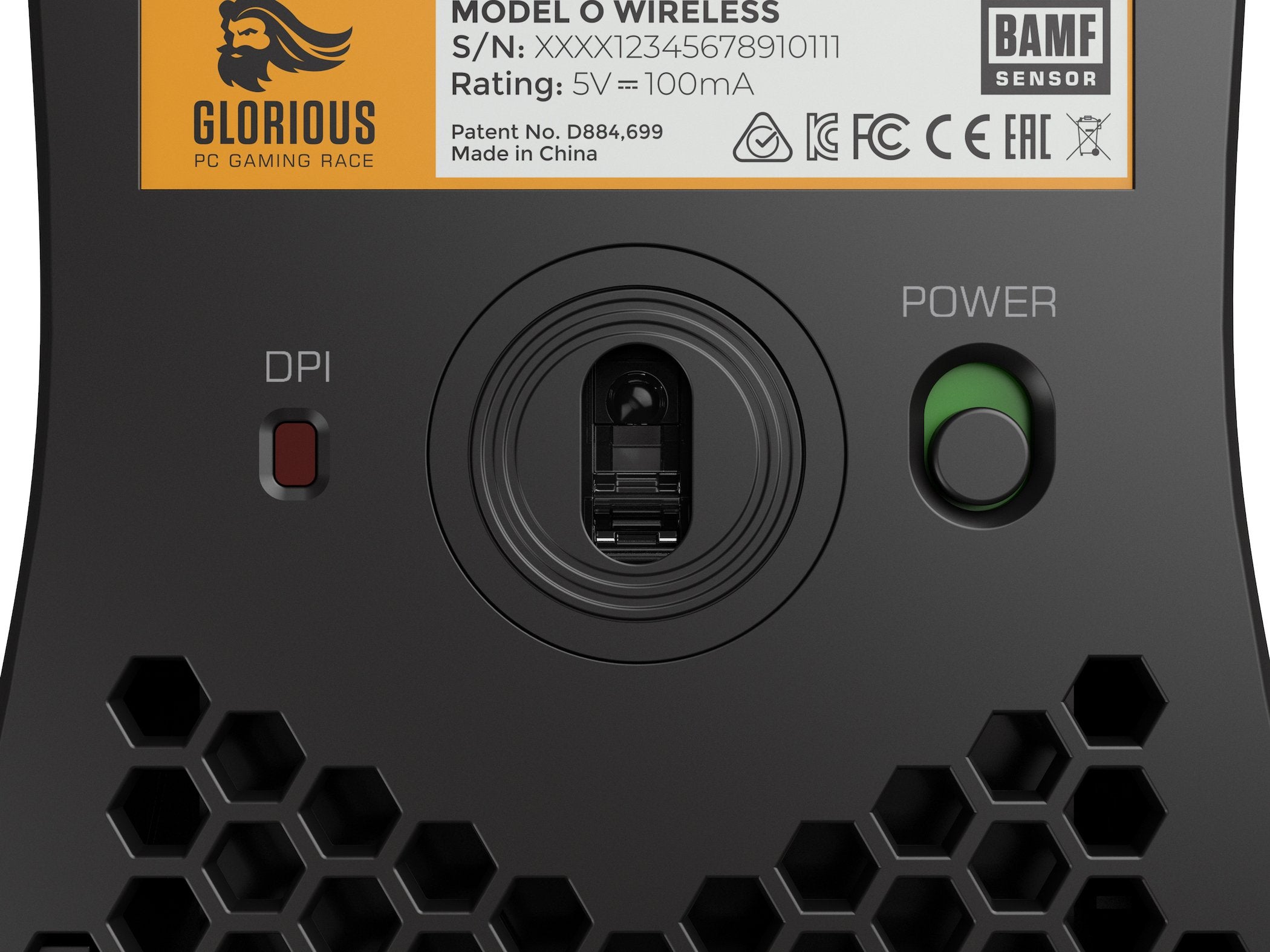EAN 0850005352686 - Glorious Gaming Model O Wireless ratón Juego mano derecha RF inalámbrico Óptico 19000 DPI imagen 6