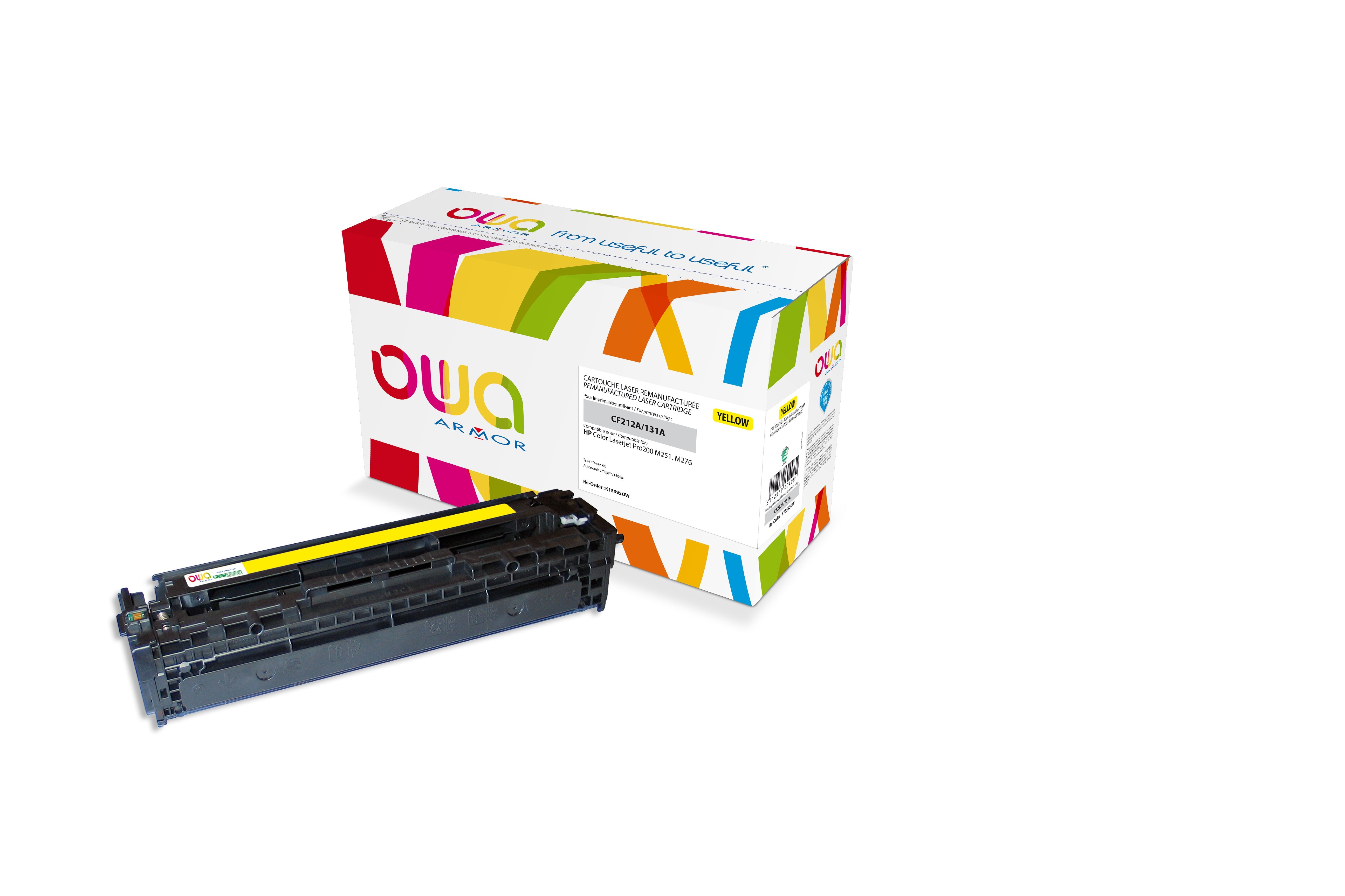EAN 3112539604981 - Armor K15595OW cartucho de tóner 1 pieza(s) Amarillo imagen 1