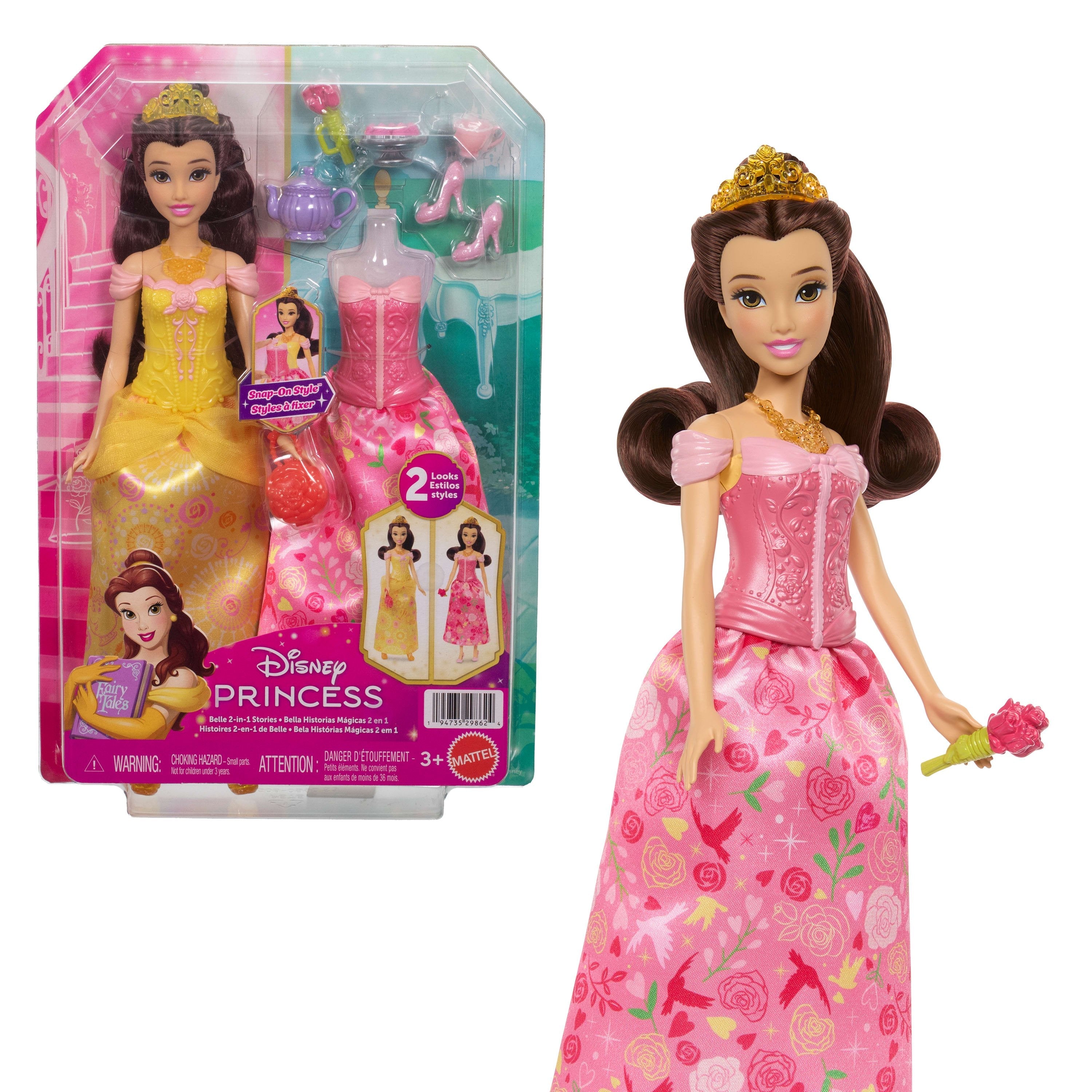 Muñeca Bella Historias Magicas La Bella Y La Bestia Disney