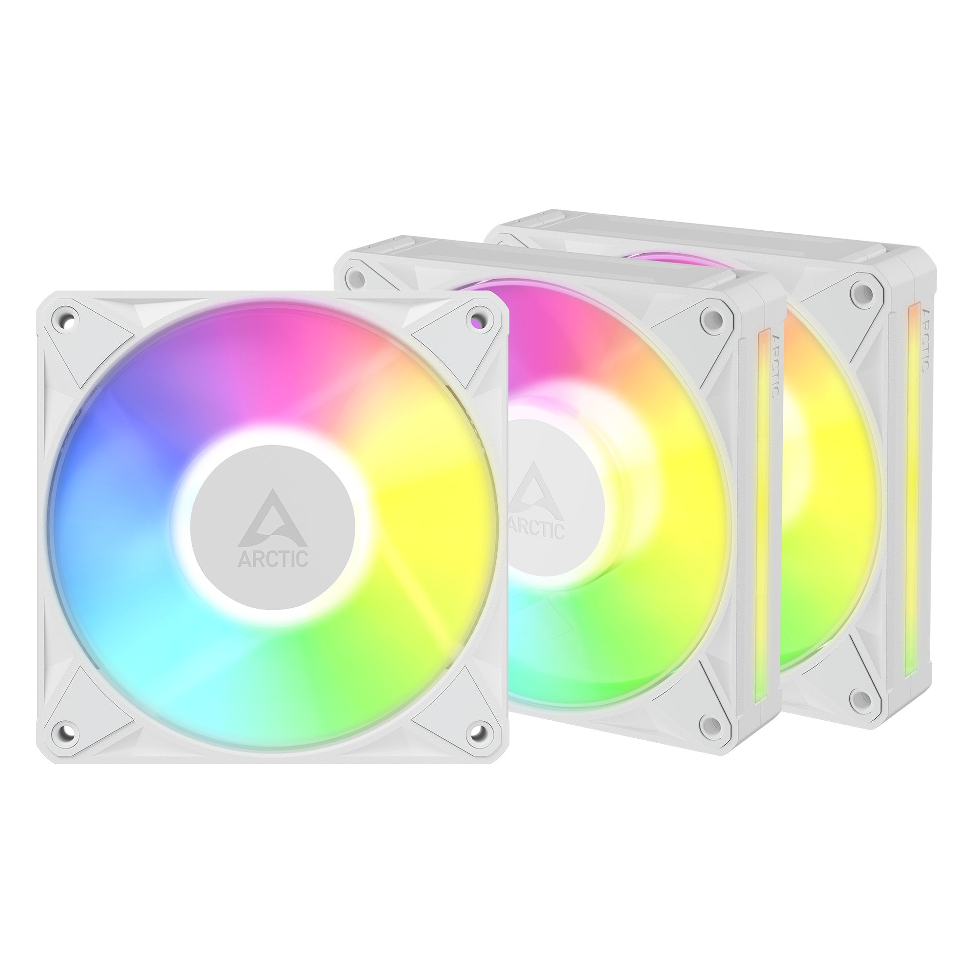 Arctic Bionix P12 A-Rgb (Blanco Blanco, Pack De 3, 120 Mm) Acfan00338a