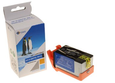 Tinta G&G Compatible Hp 907xl/ T6m19ae Xxl-Negro