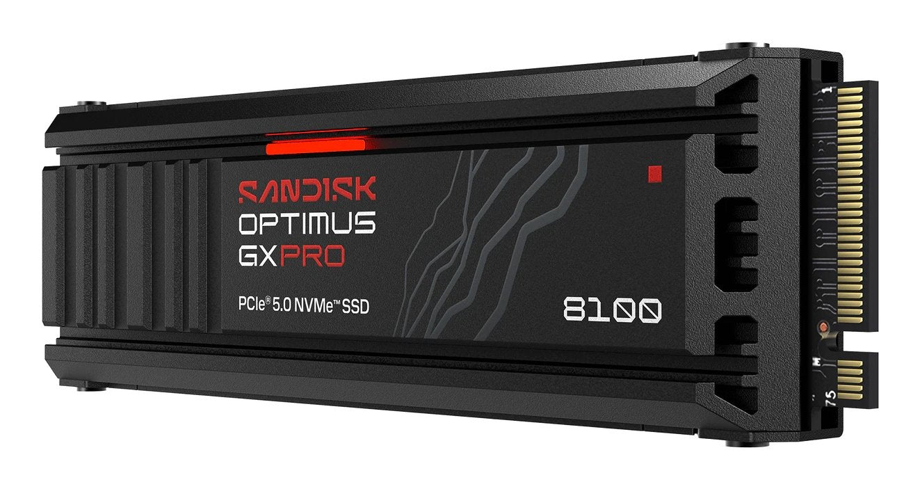2 Tb Ssd Sandisk Optimus Gx Pro 8100 Nvme Heatsink