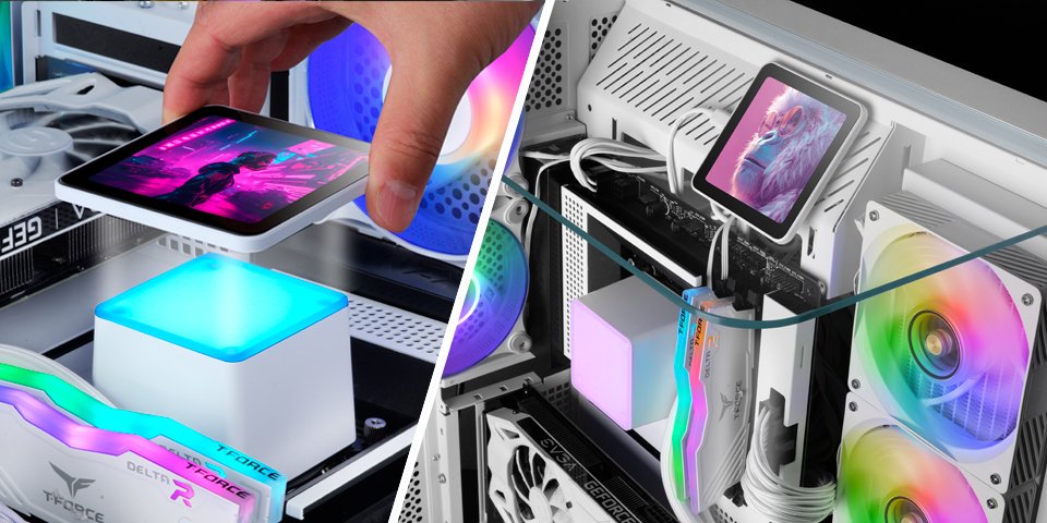 Refrigeración Líquida Cpu Mars Gaming Ml-Visionpro360w Todo En Uno 12 Cm Blanco 1 Pieza(S)