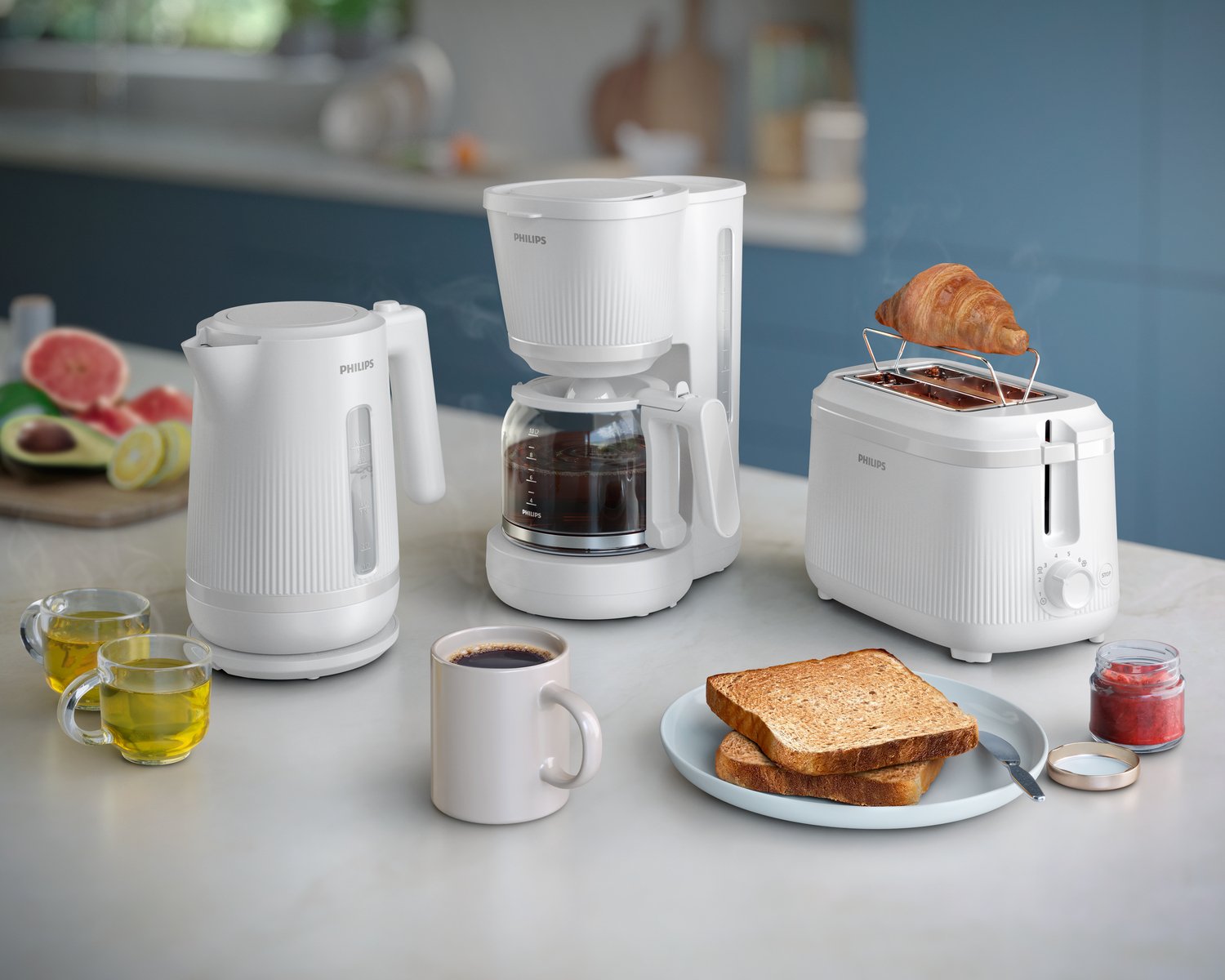 Philips Serie 3000 Hd2511/00 Bialy