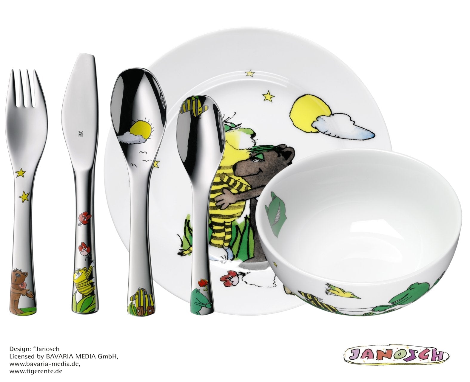 Wmf 1294109964 Janosch Kinder Geschirrset 6-Teilig