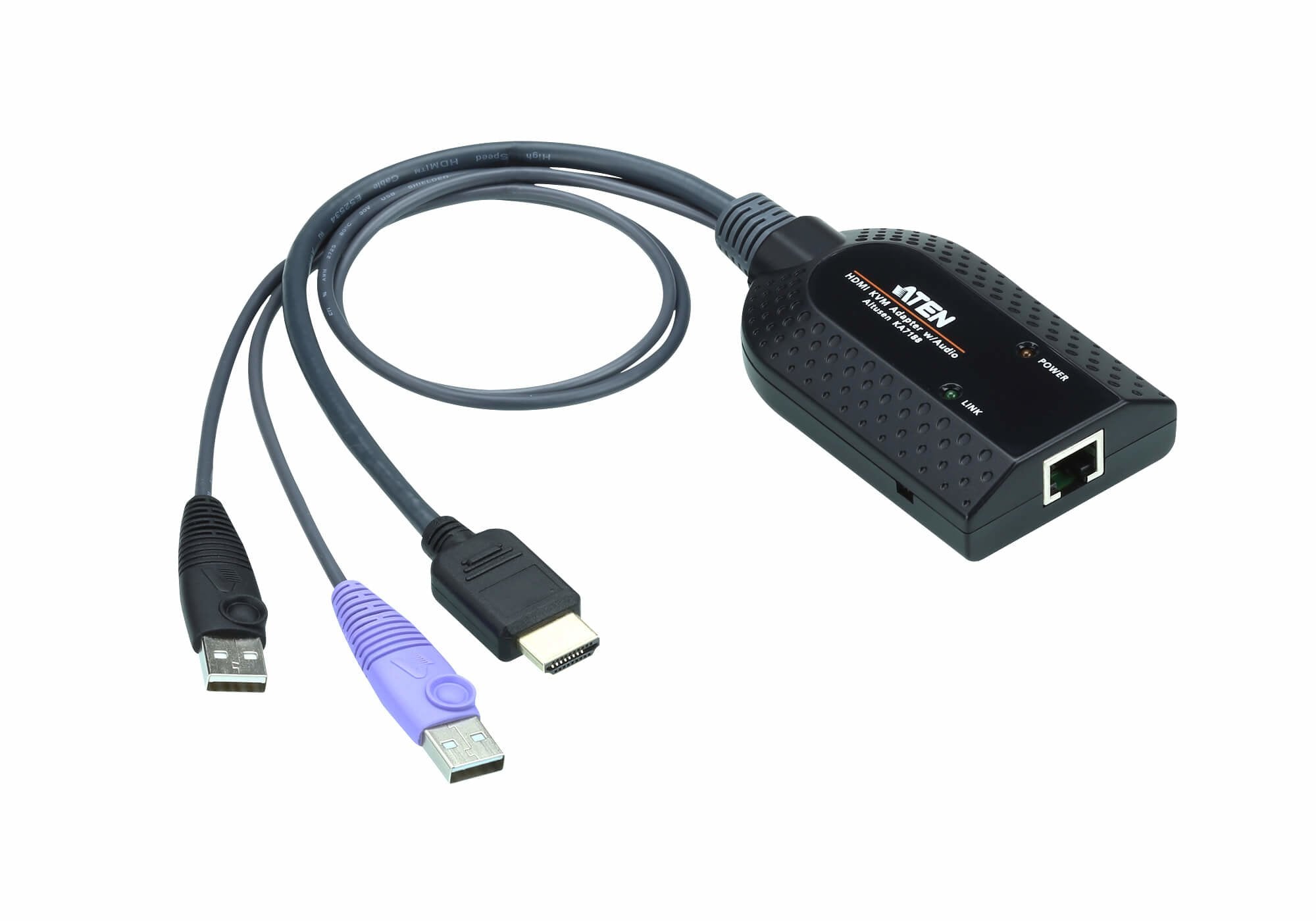 Aten Usb Hdmi Virtual Media Virtual Media Kvm Adapter Cable