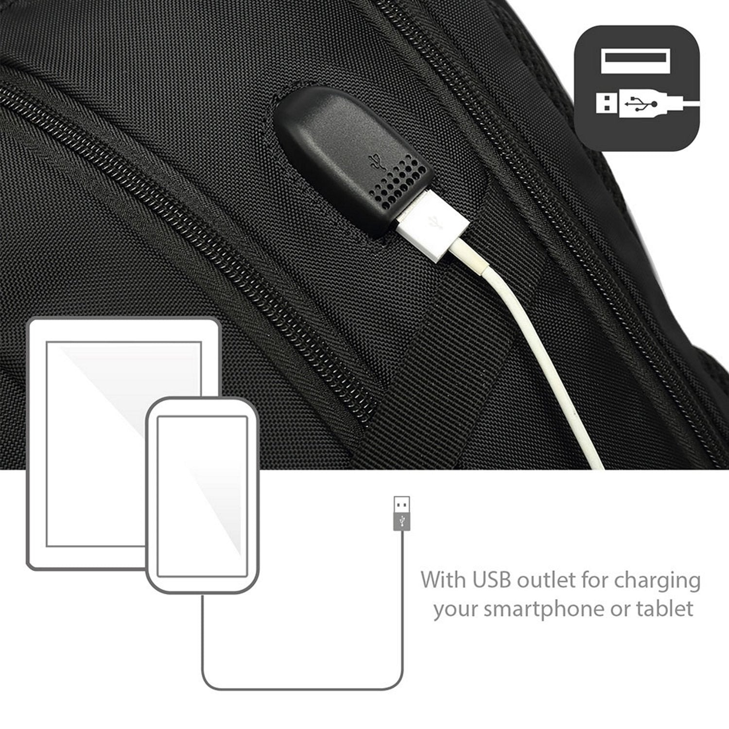 EAN 8054392618420 - Ewent EW2526 maletines para portátil 39,6 cm (15.6") Mochila Negro imagen 3