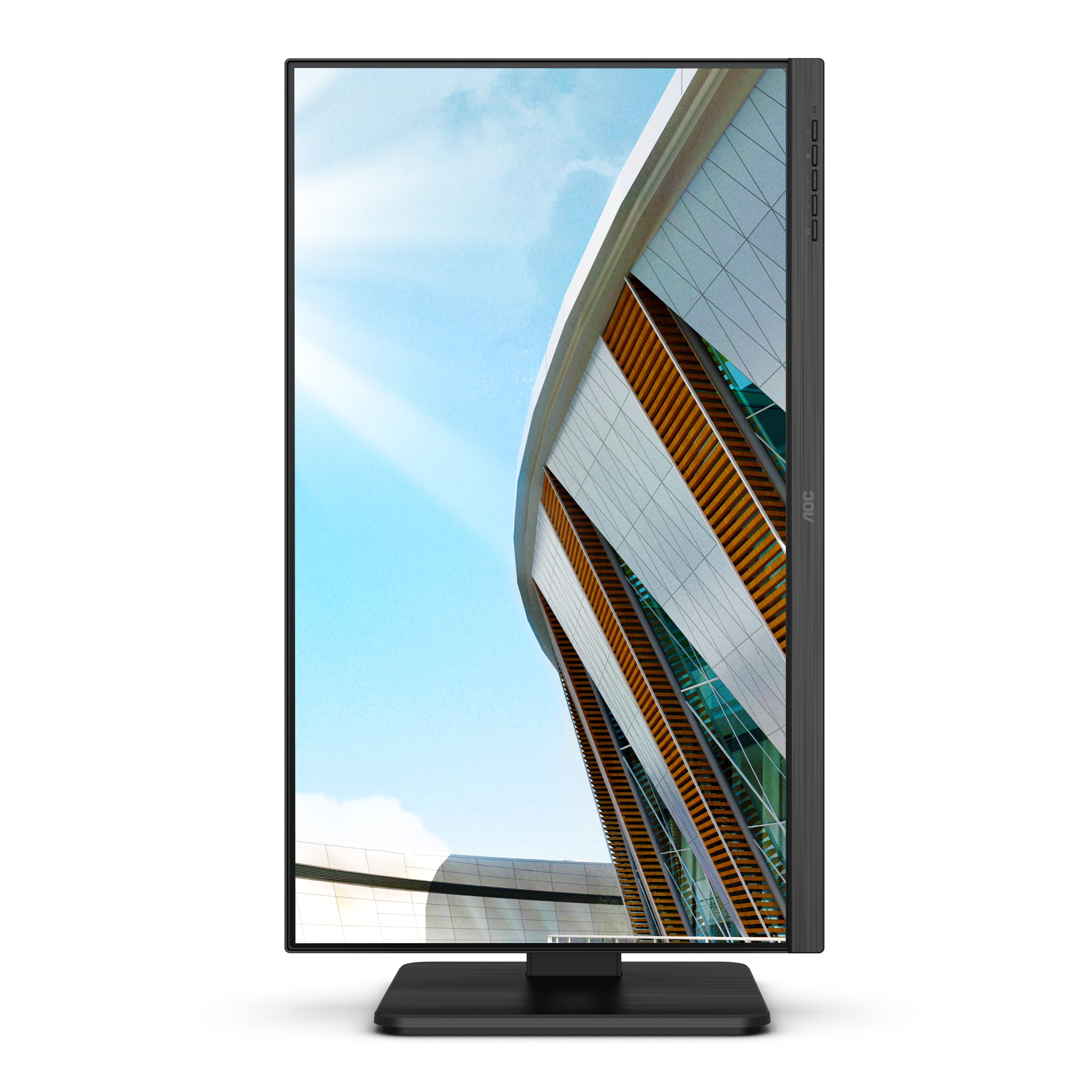 Monitor Profesional Aoc Q24p2q 23.8" Qhd Multimedia Negro