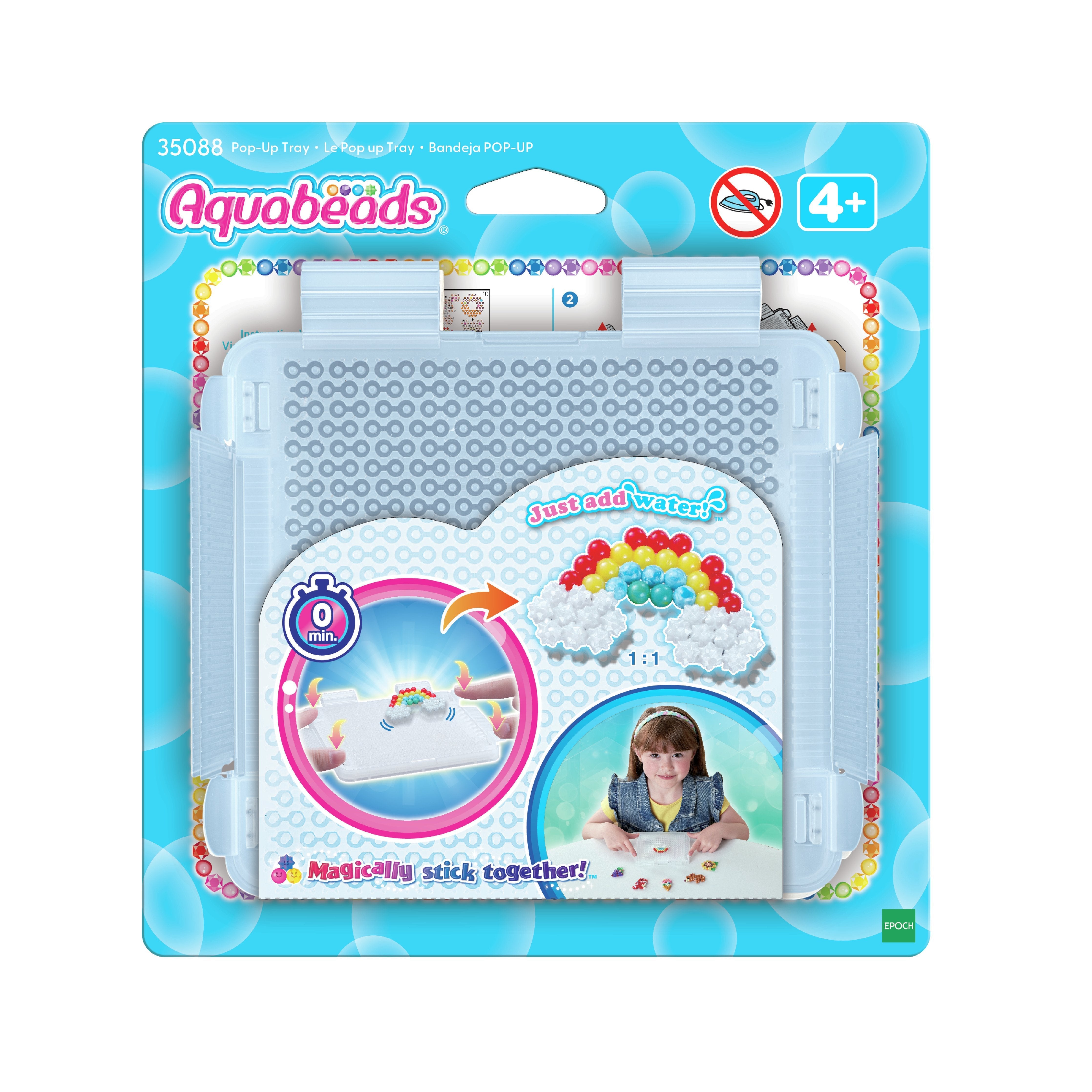 Epoch Aquabeads - Perlen Pop-Up Bastelplatte 35088