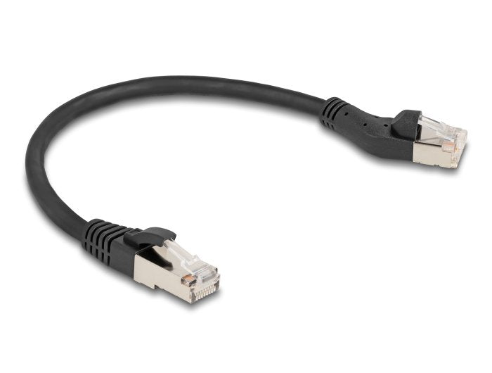 Delock Rj45 Cable De Red Cat.8.1 S/Ftp Macho 45° Nach Links Angular