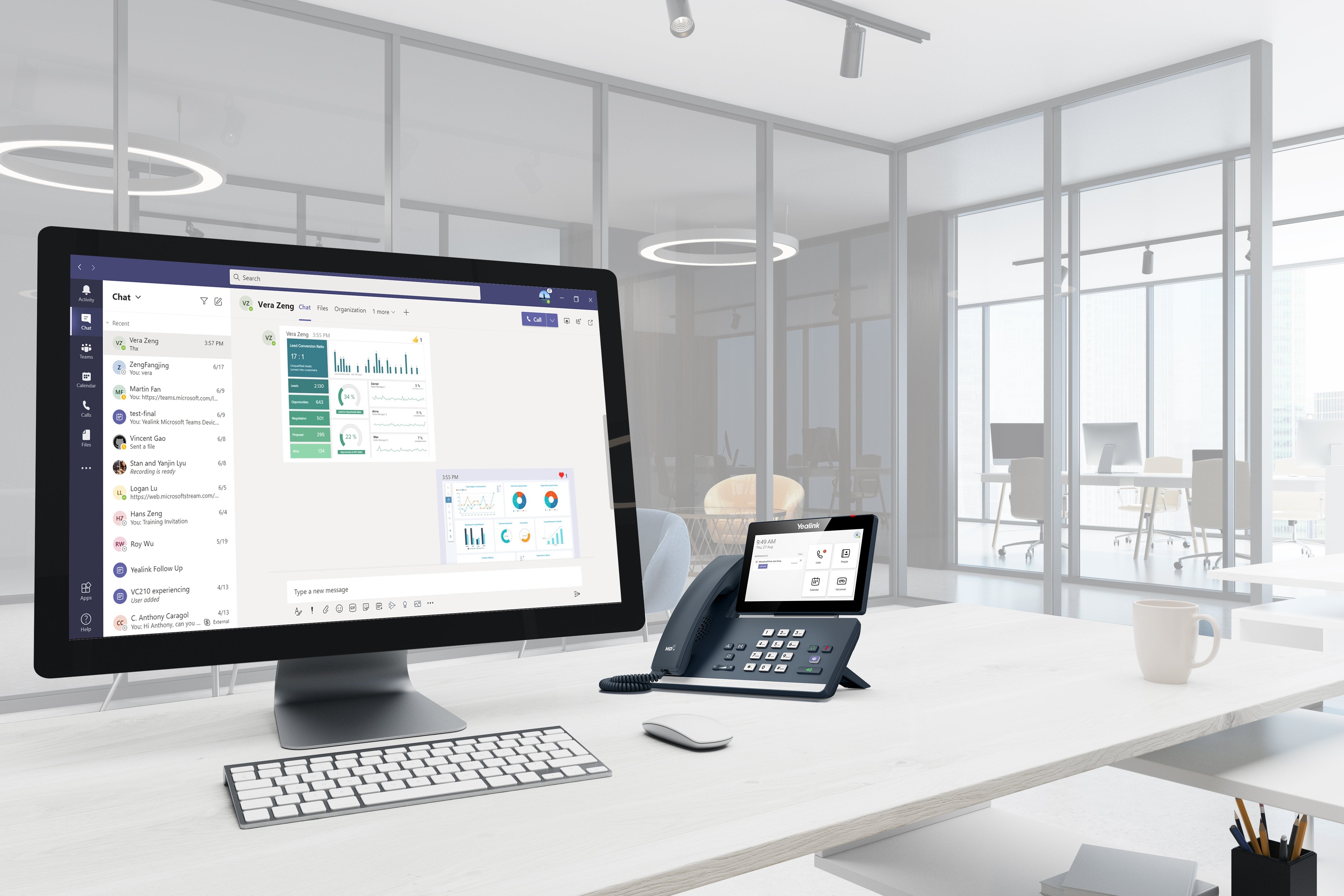 EAN 0841885103543 - Yealink MP58 Microsoft Teams Edition teléfono IP Gris LCD Wifi imagen 13