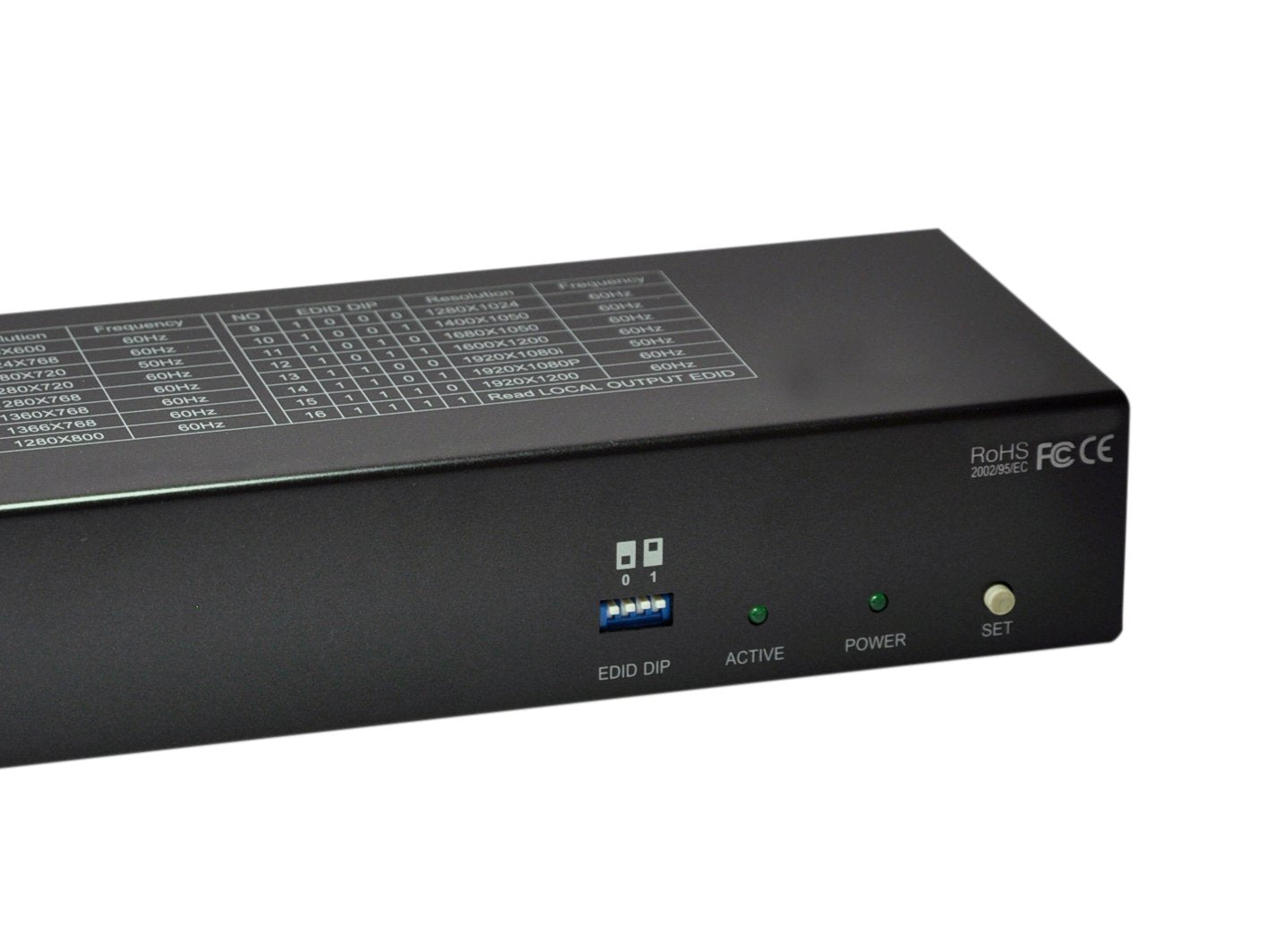 EAN 4015867201831 - LevelOne HVE-9118T extensor audio/video Transmisor de señales AV Negro imagen 4