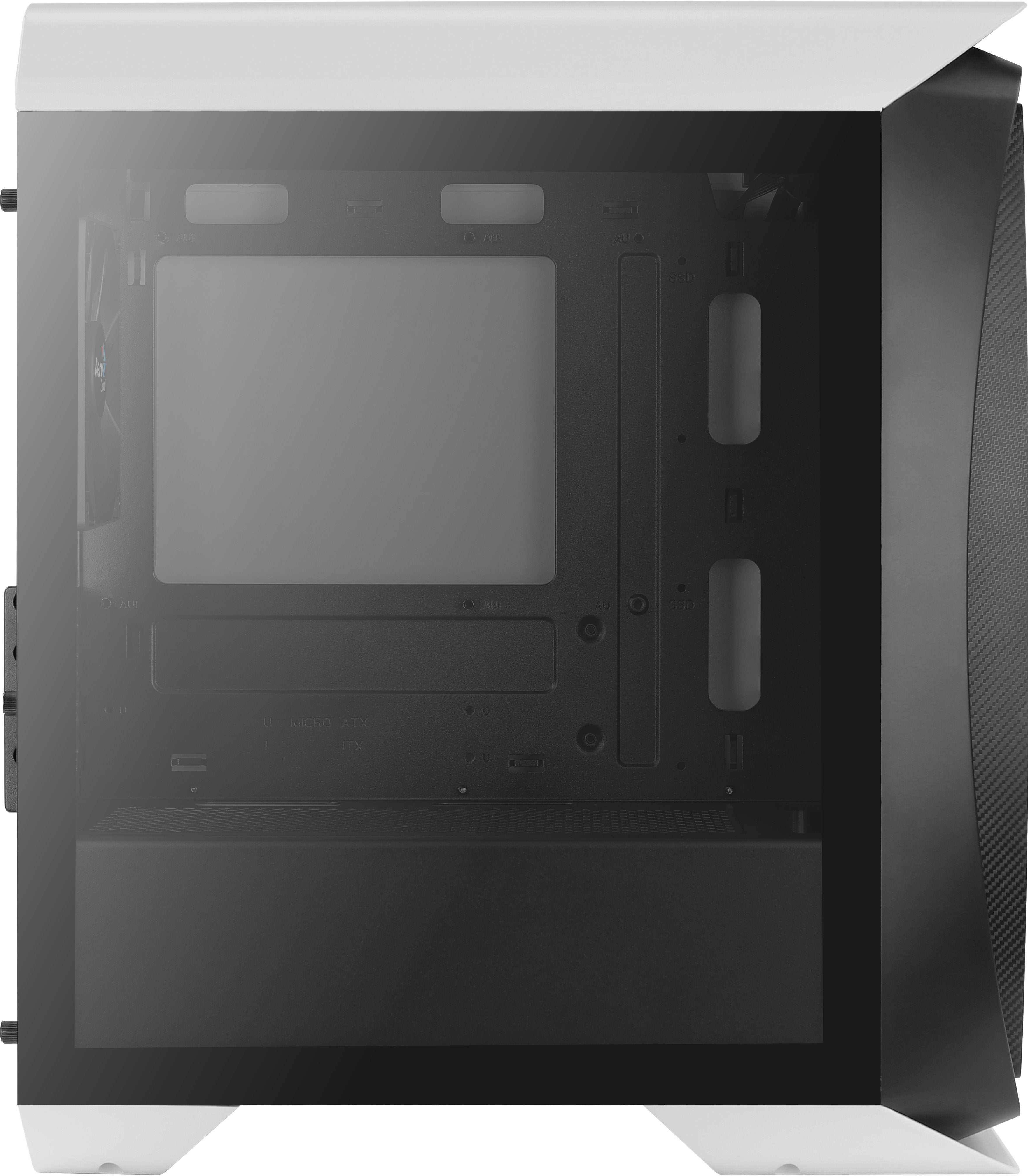 Caja Semitorre Aerocool Aero One Mini White 2*Usb 3.0 Hd Audio+Mic
