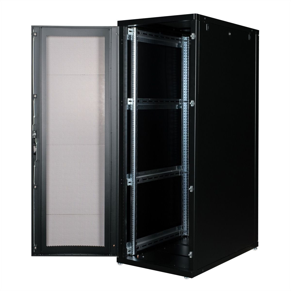 Roline 19-Zoll Serverschrank Pro 36 He, 600x1000 Bxt Schwarz