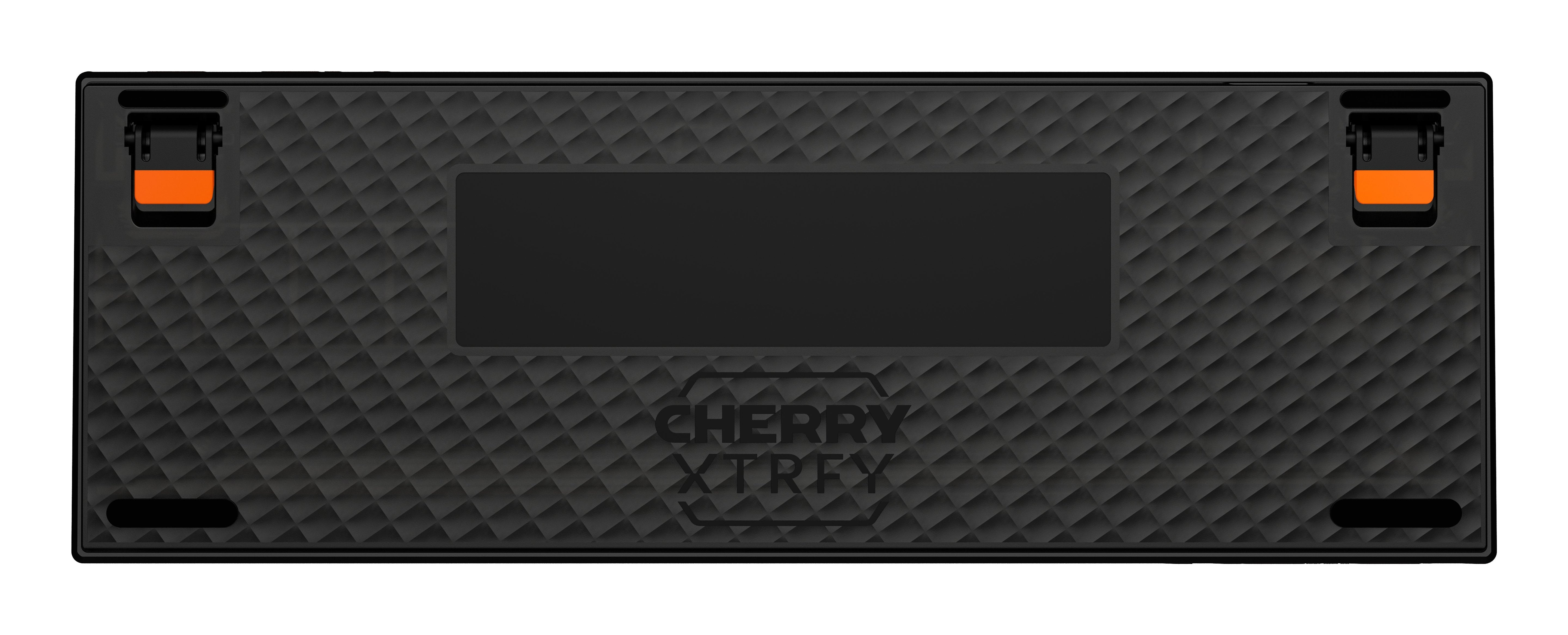 Cherry K5 Pro Tmr Compact, Con Cable, Usb, Mechanischer Switch, Azerty, Rgb-Led, Negro, Naranja