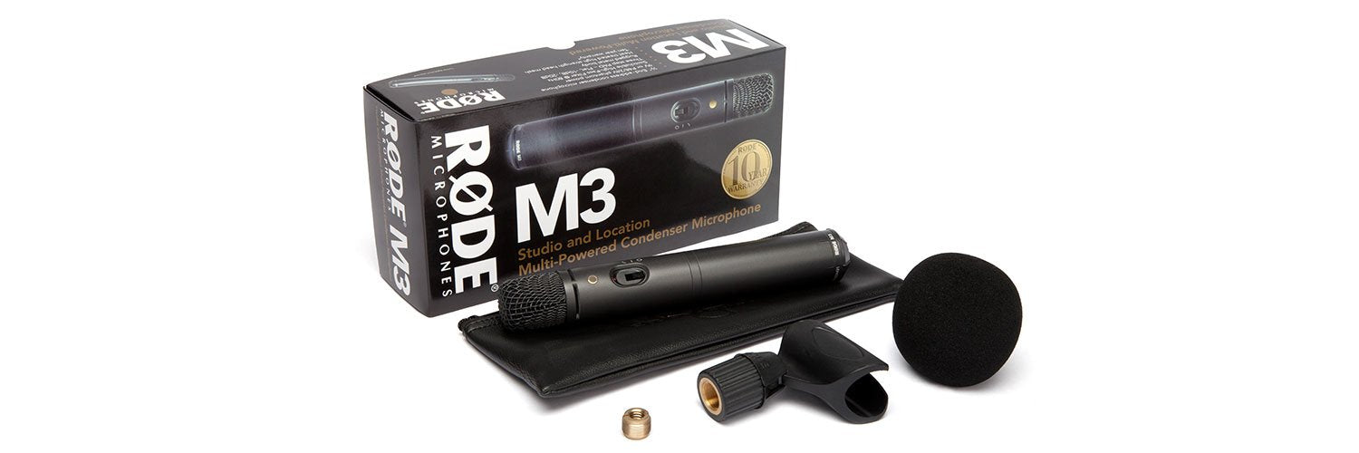 Micrófono Rode M3, Negro 698813001033