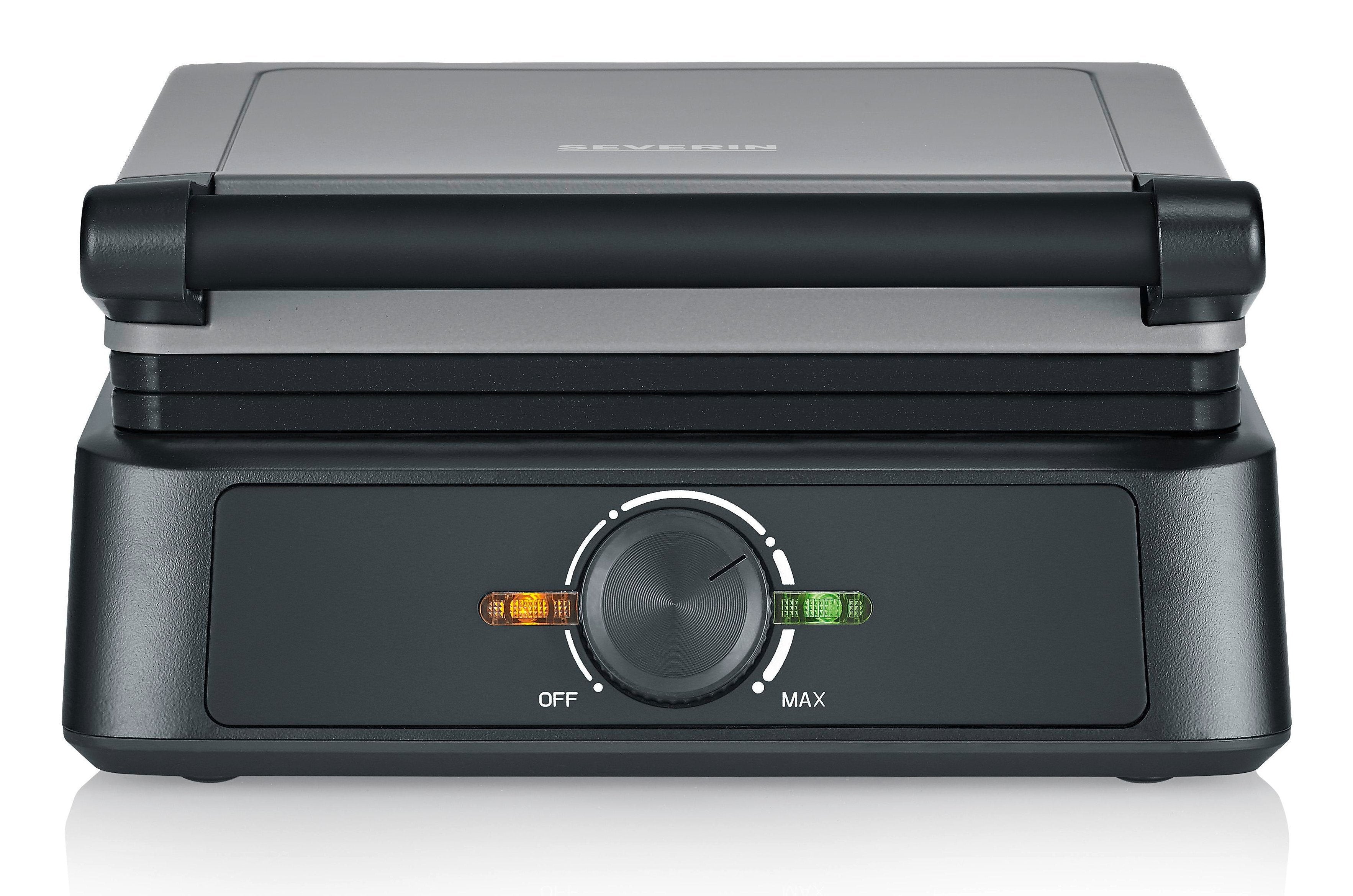 EAN 4008146047015 - Severin WA 2125 gofrera 2 barquillo(s) 1600 W Antracita, Negro imagen 2