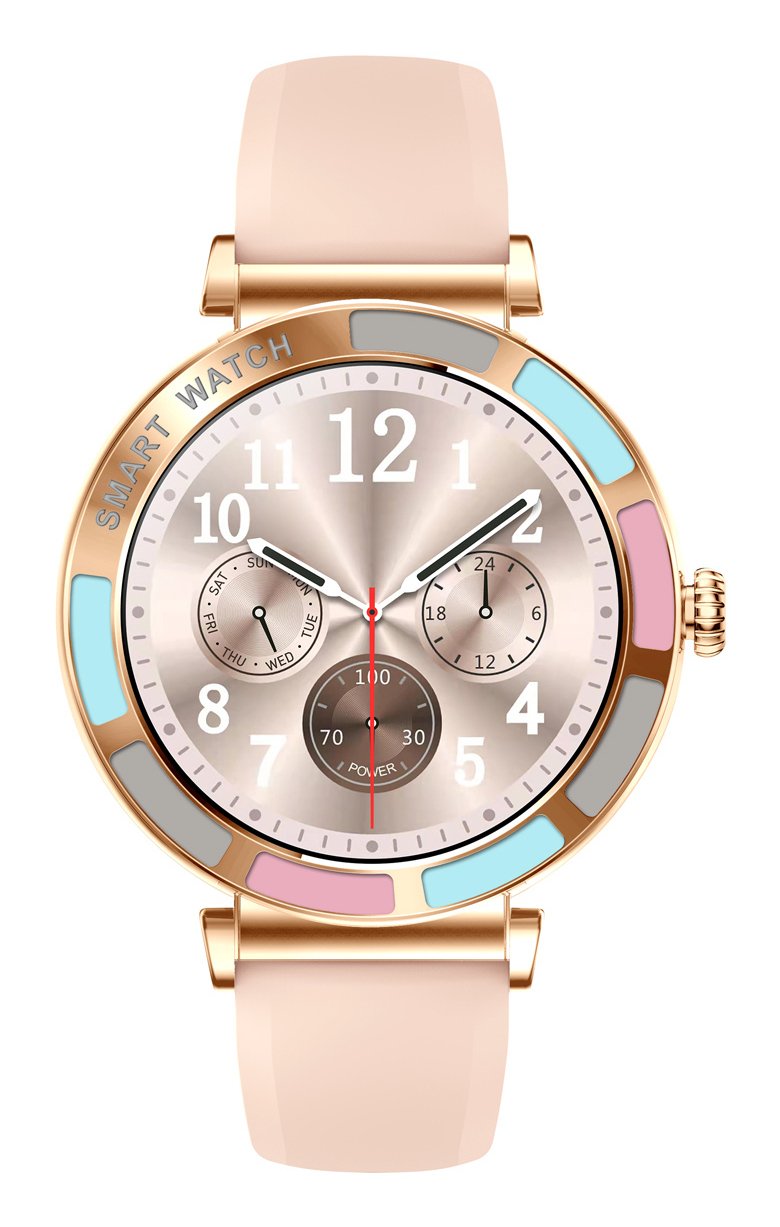 EAN 8011000041728 - Trevi T-FIT 245 L 3,23 cm (1.27") IPS 41 mm Digital Pantalla táctil Rosa imagen 2