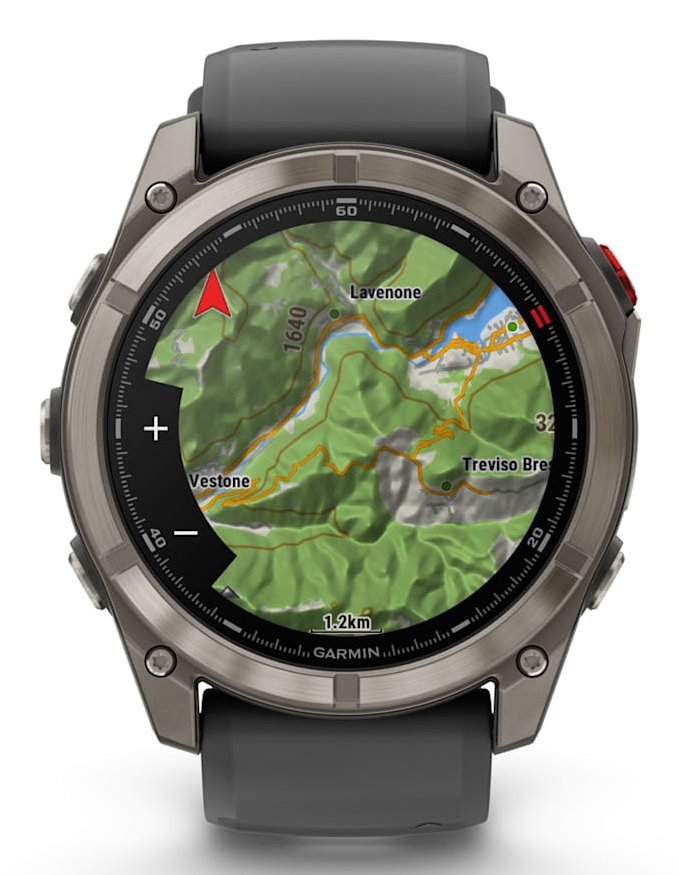 EAN 753759351007 - Garmin fēnix 8 Pro 3,56 cm (1.4") AMOLED 51 mm Digital 454 x 454 Pixeles Pantalla táctil Grafito, Titanio imagen 6